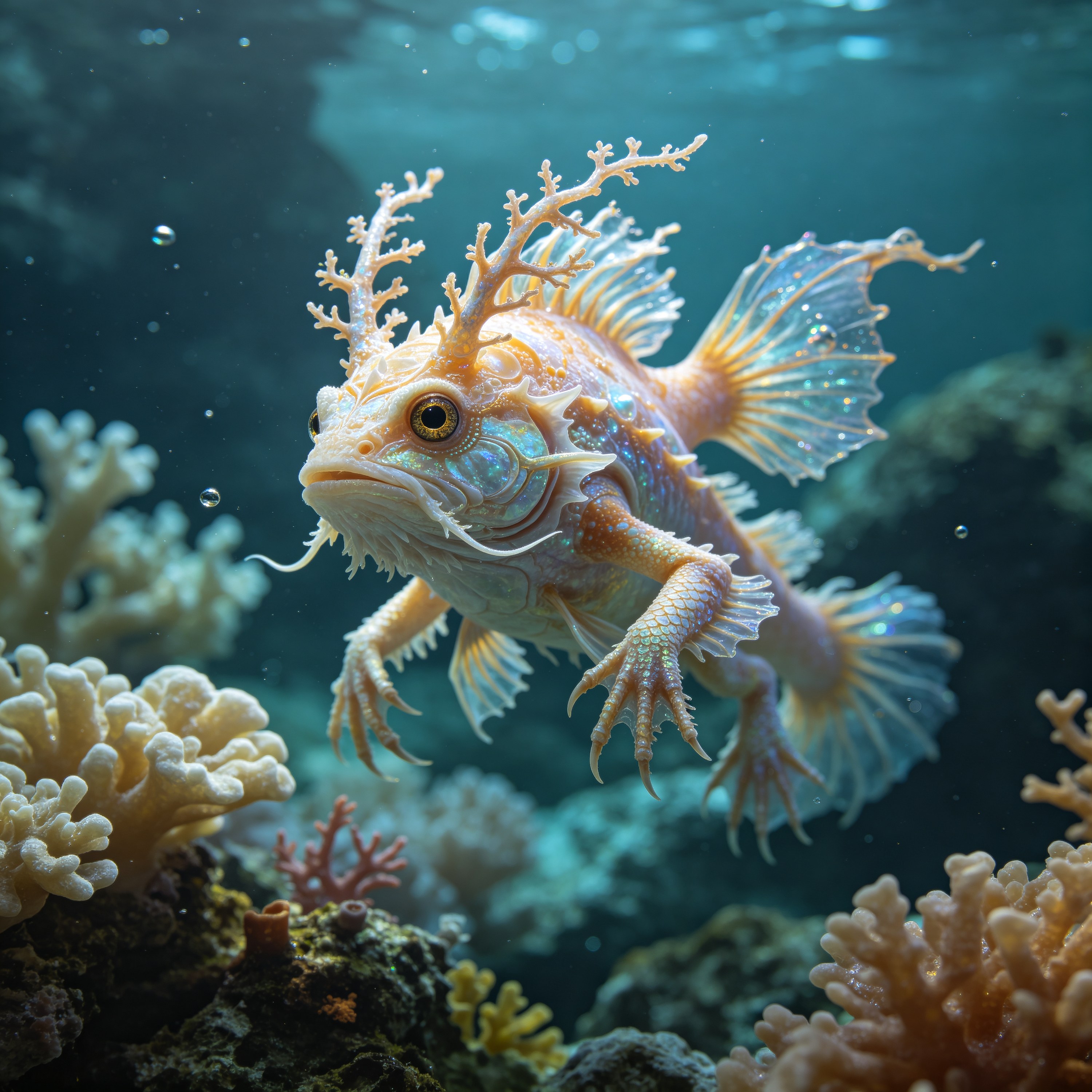 Surreal Underwater Animal