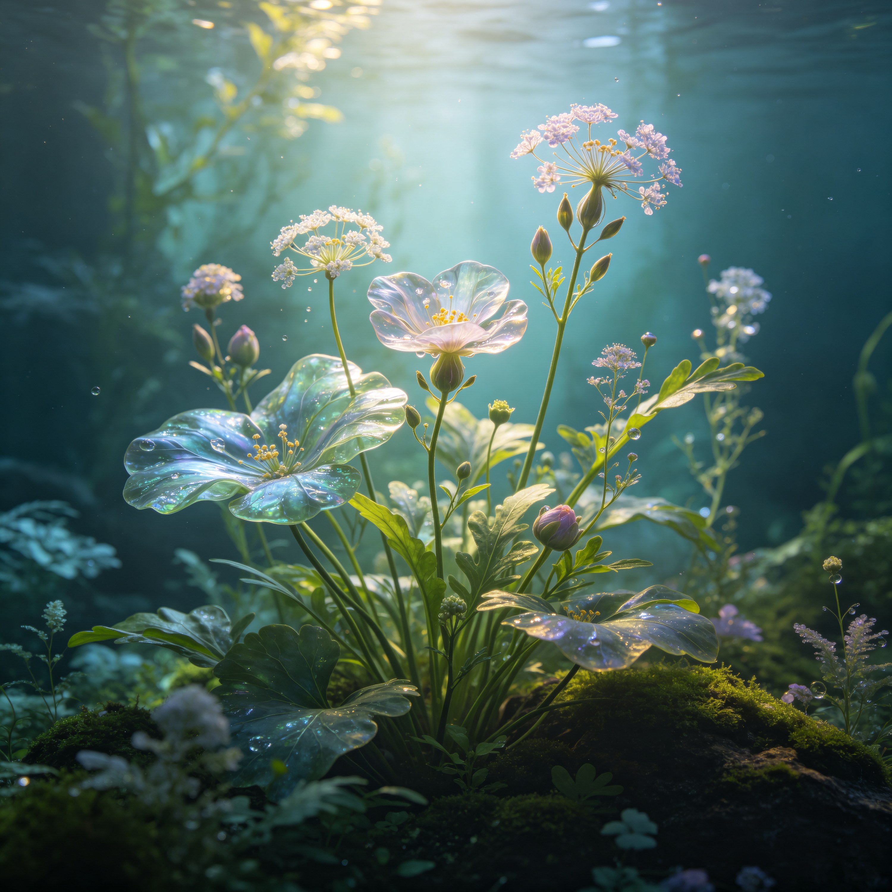 Surreal Underwater Plant