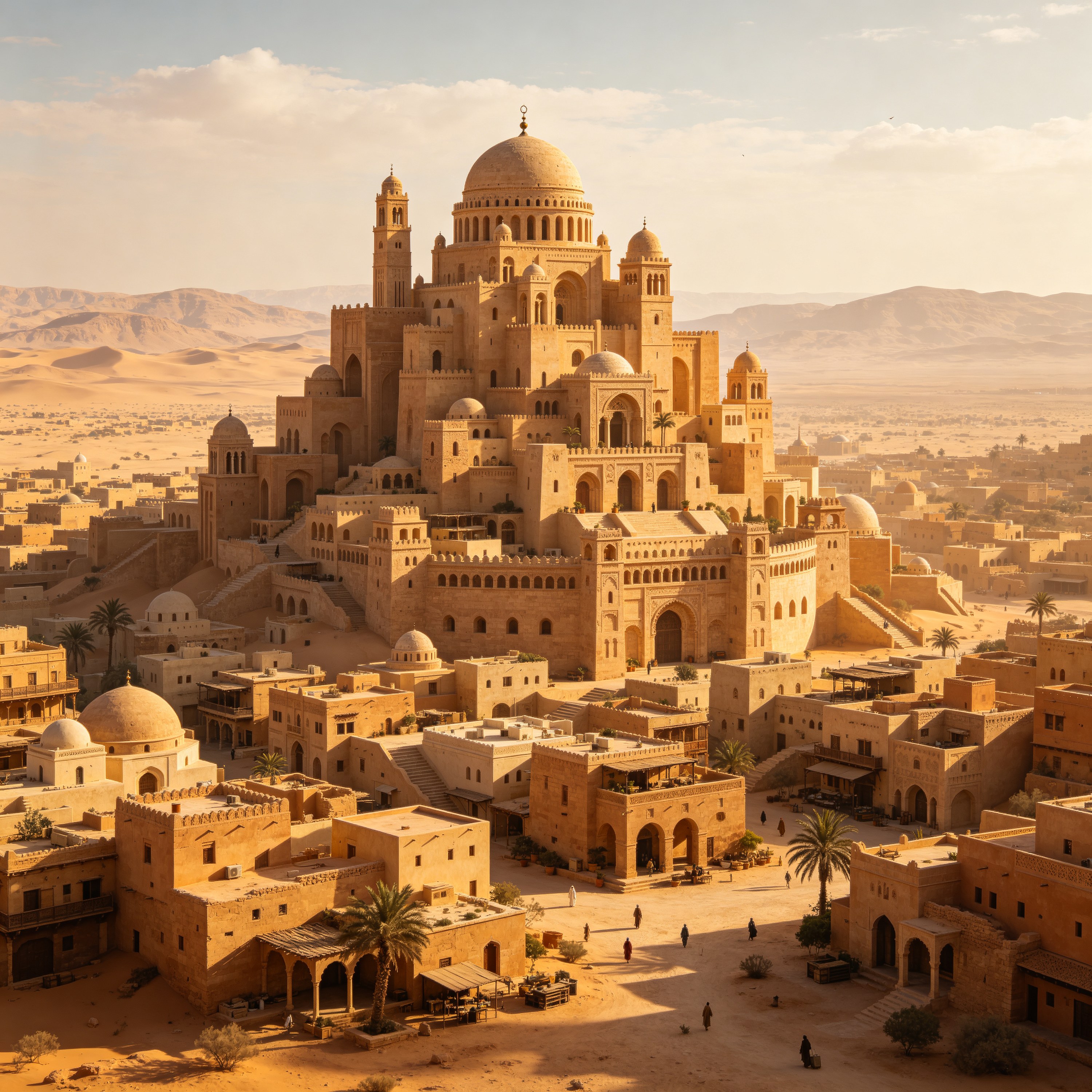 Surreal Desert City