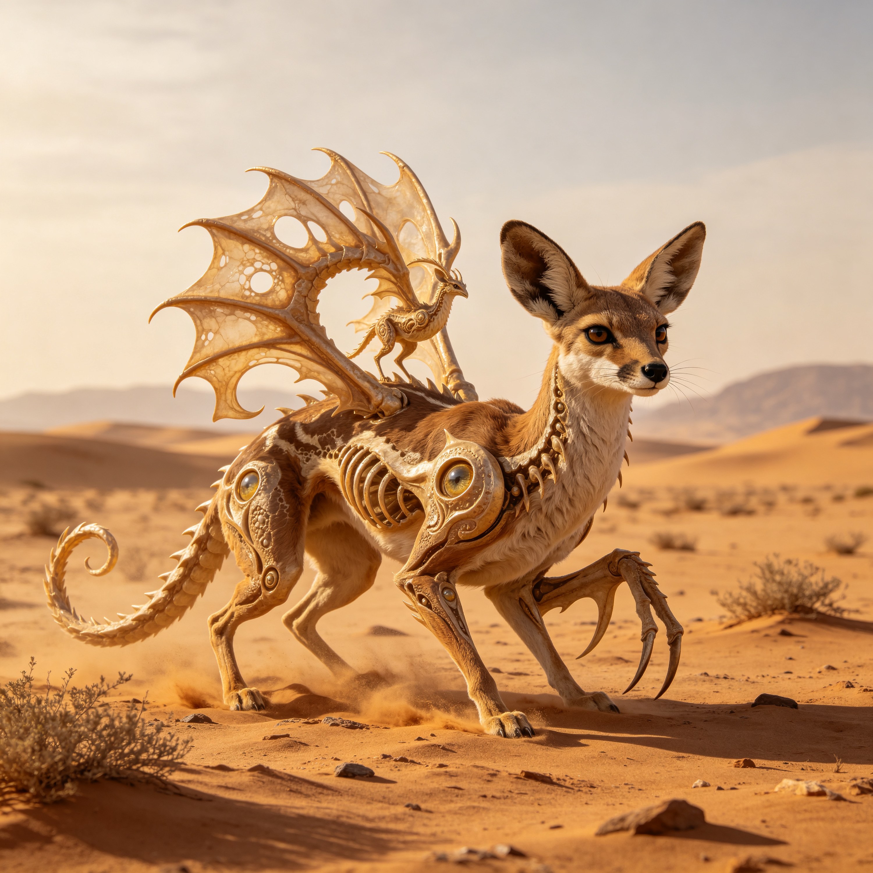 Surreal Desert Animal