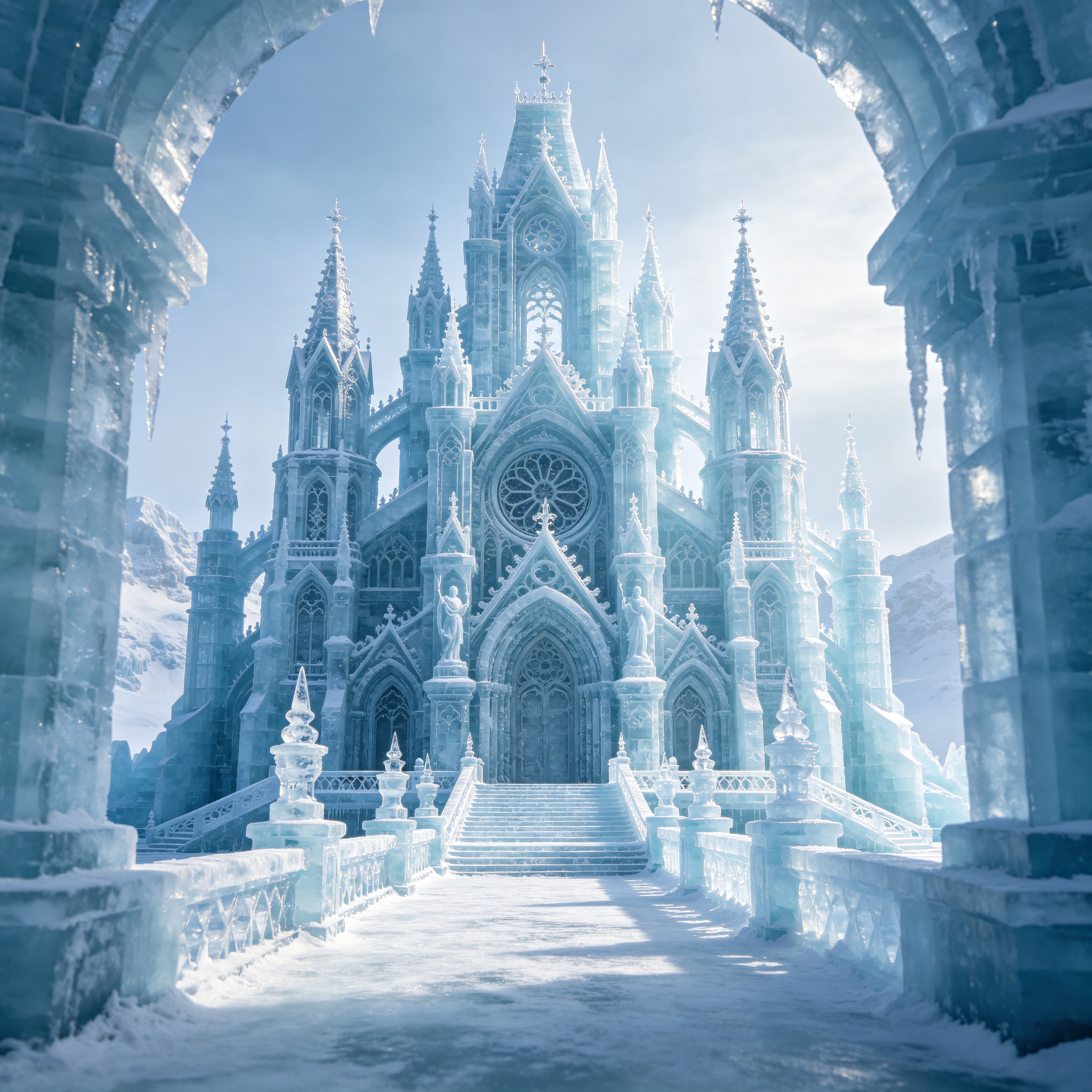 Surreal Ice Architecture