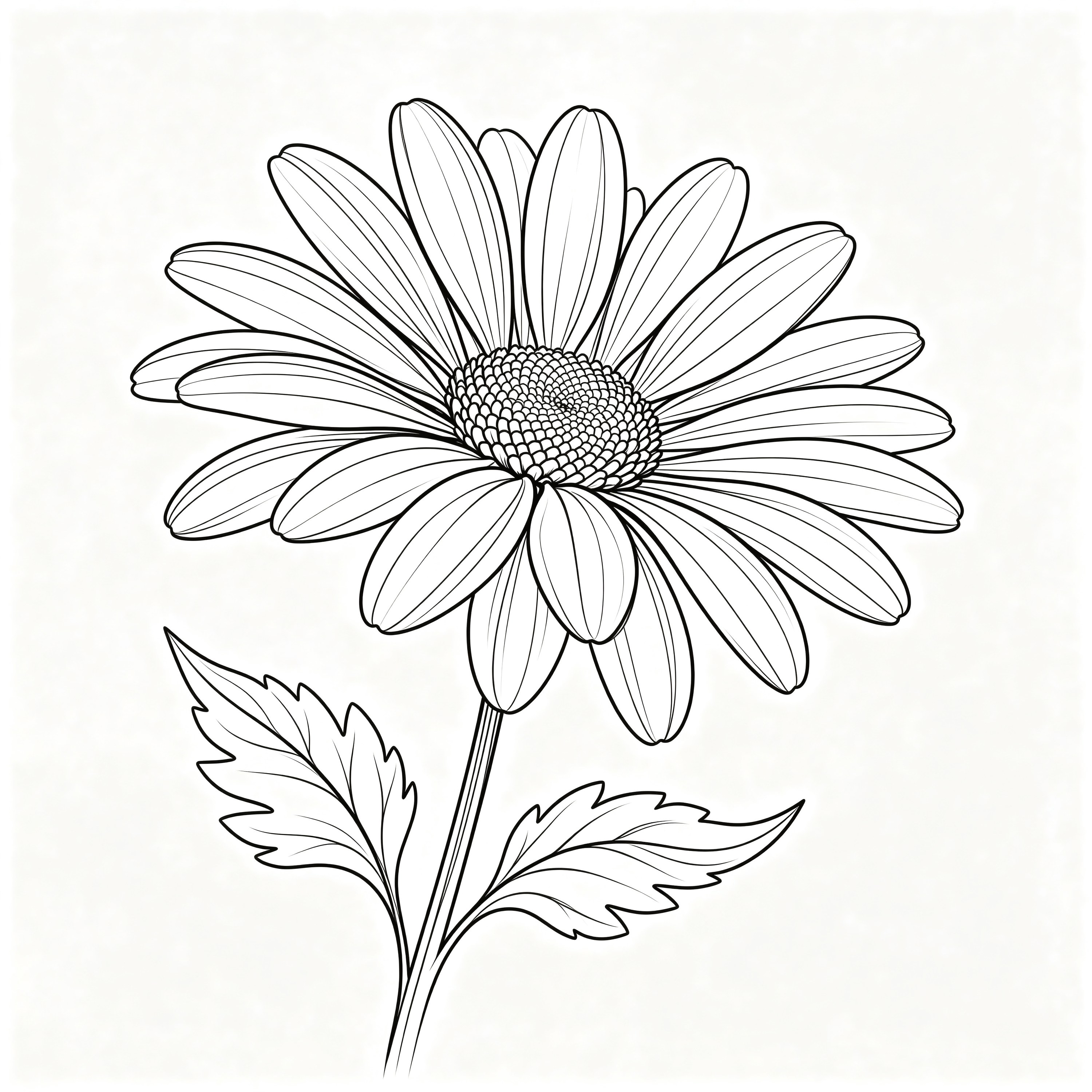 Single-line Daisy