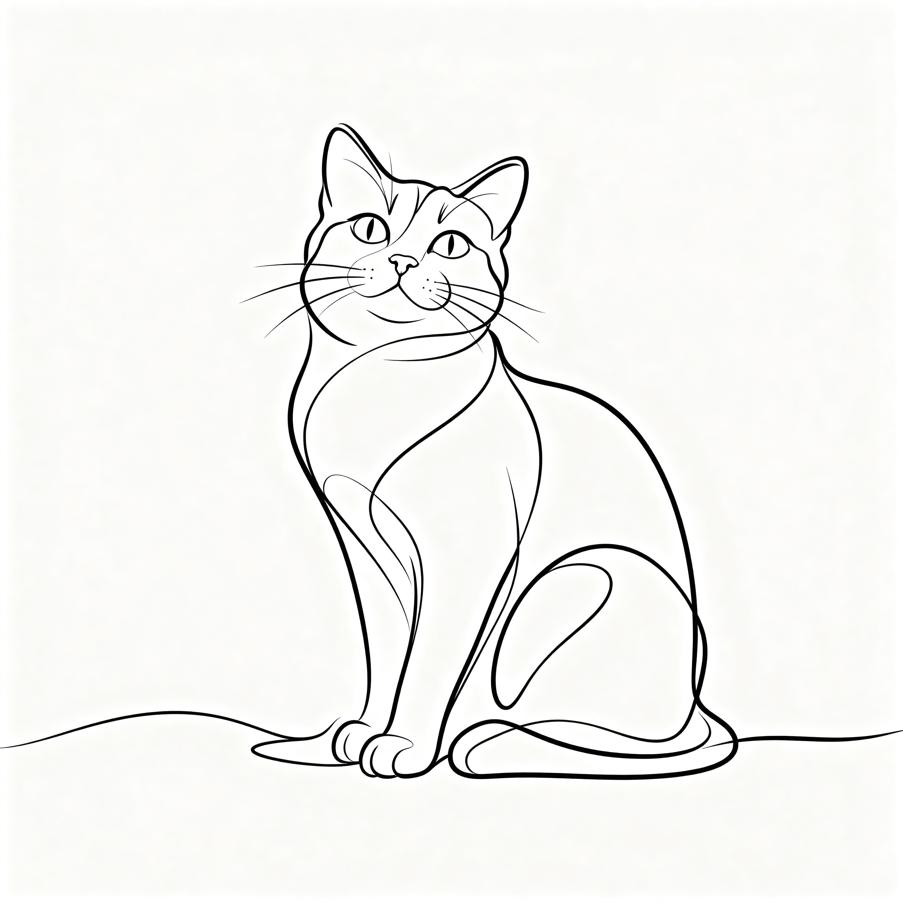Single-line Cat