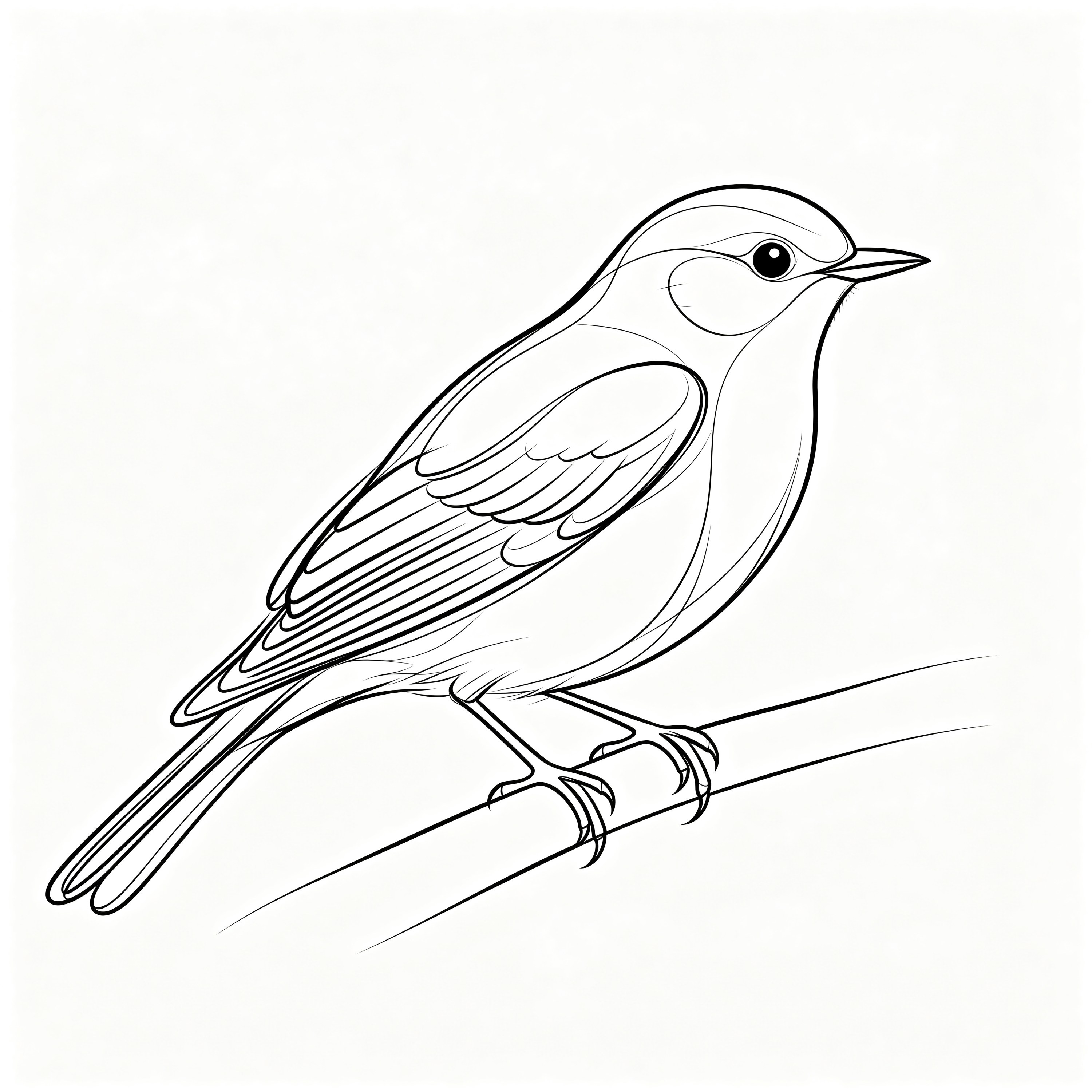 Single-line Bird