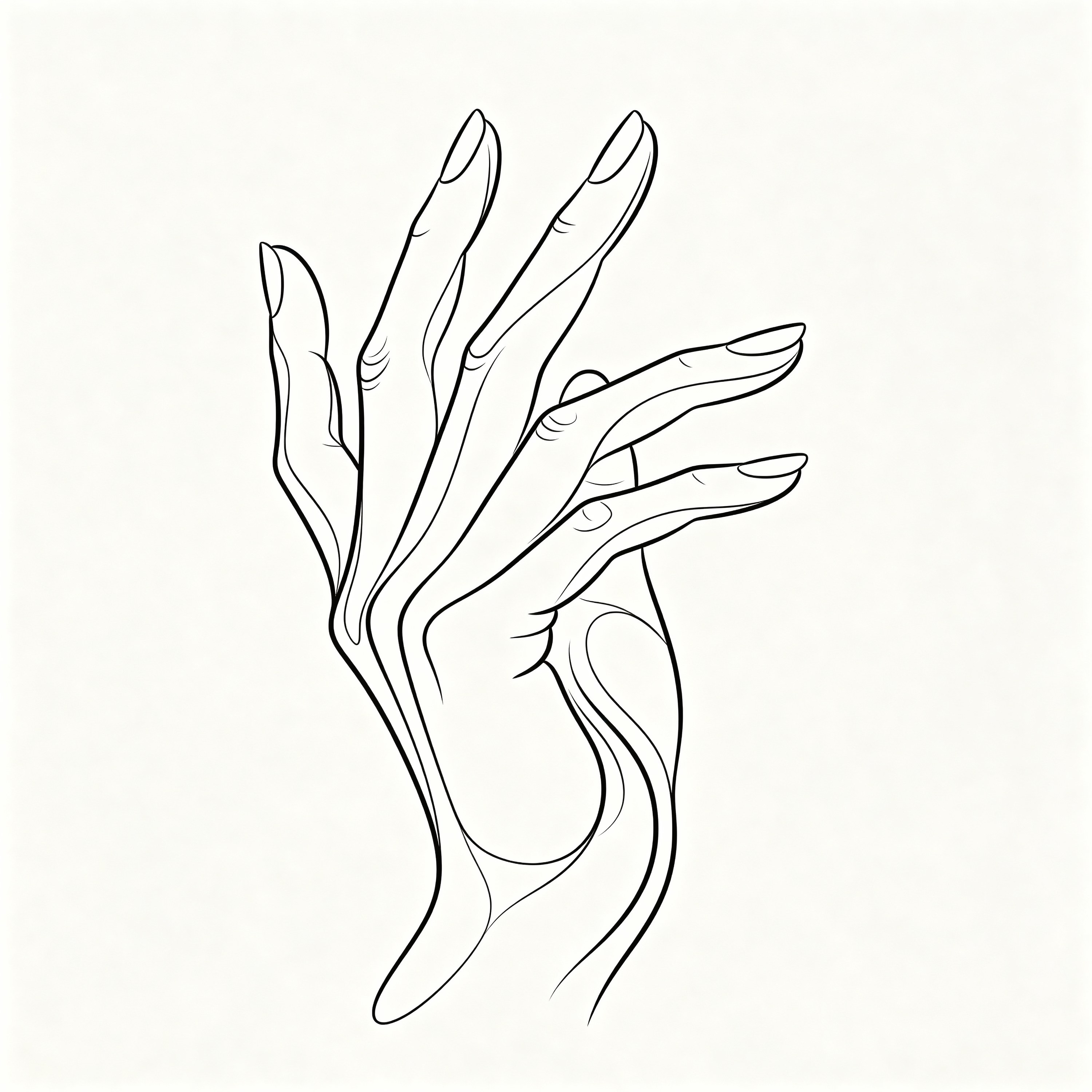 Single-line Hand