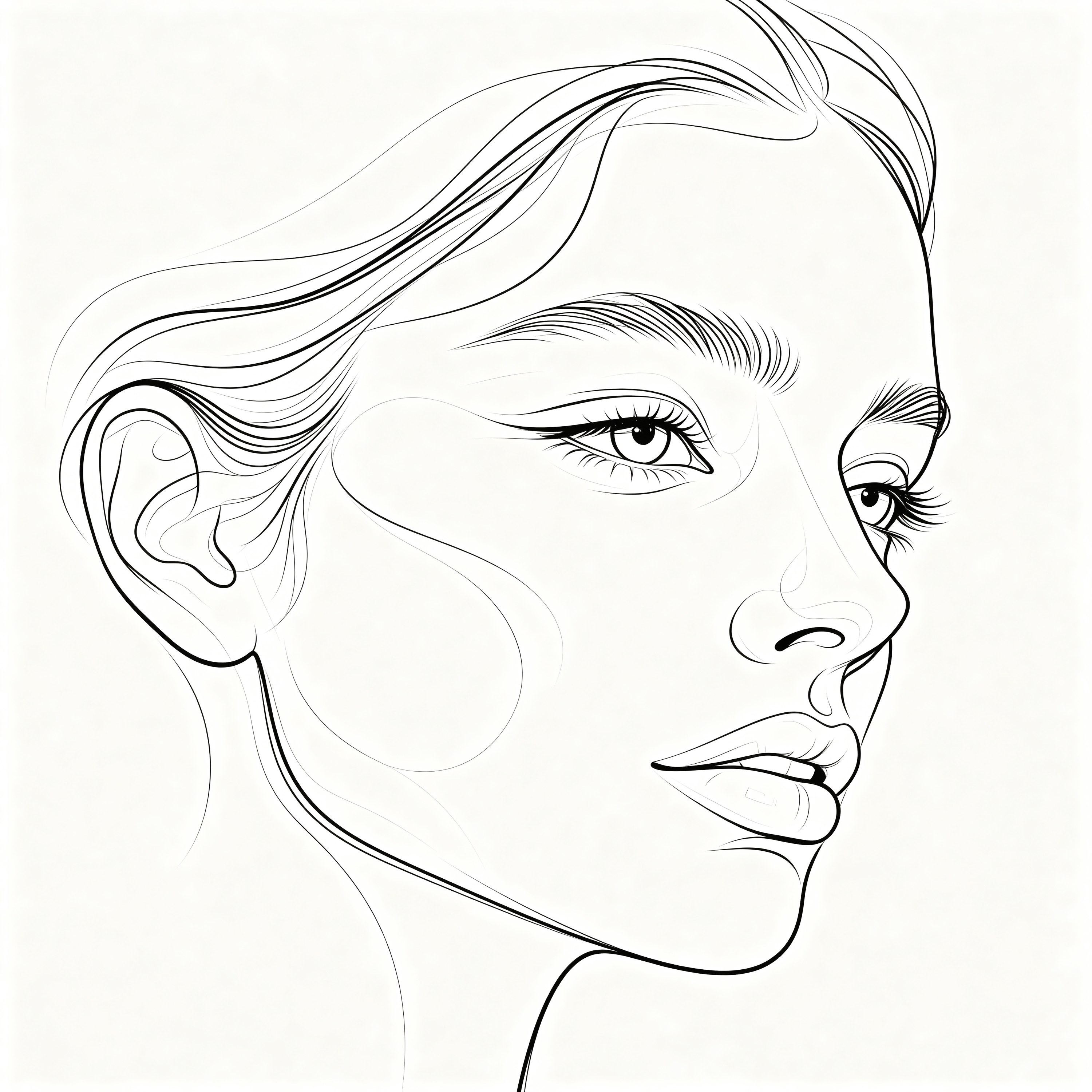 Single-line Face