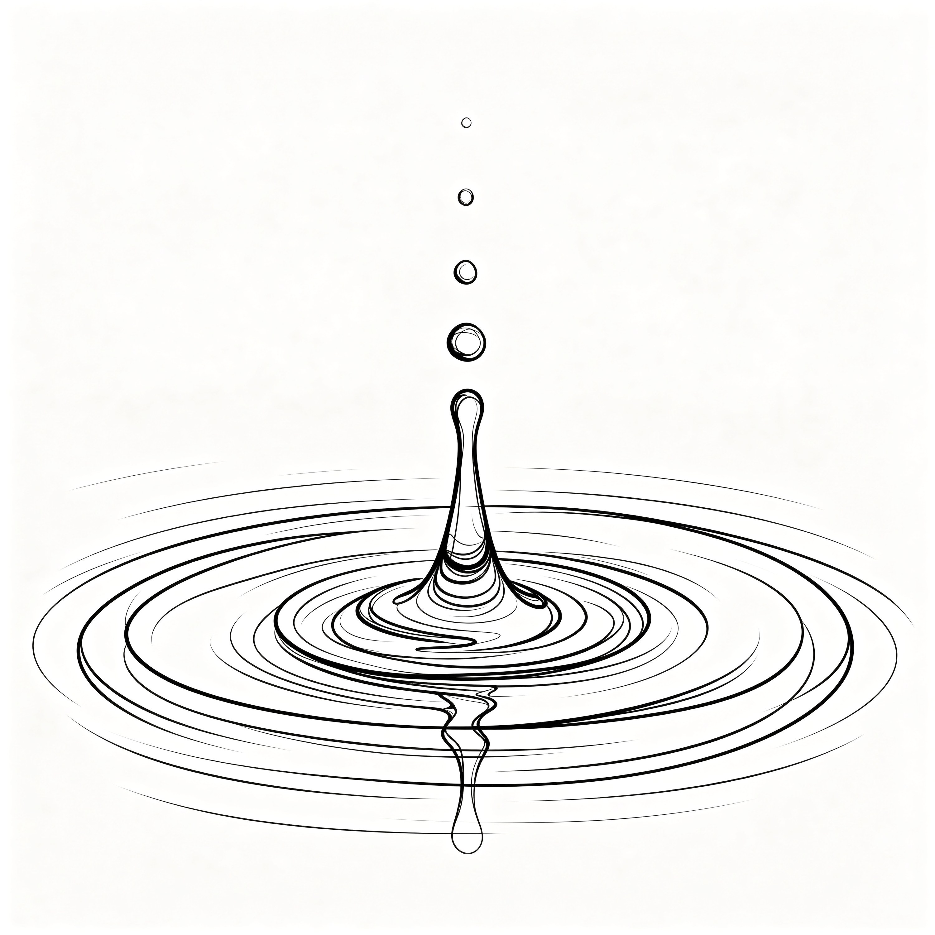 Single-line Water