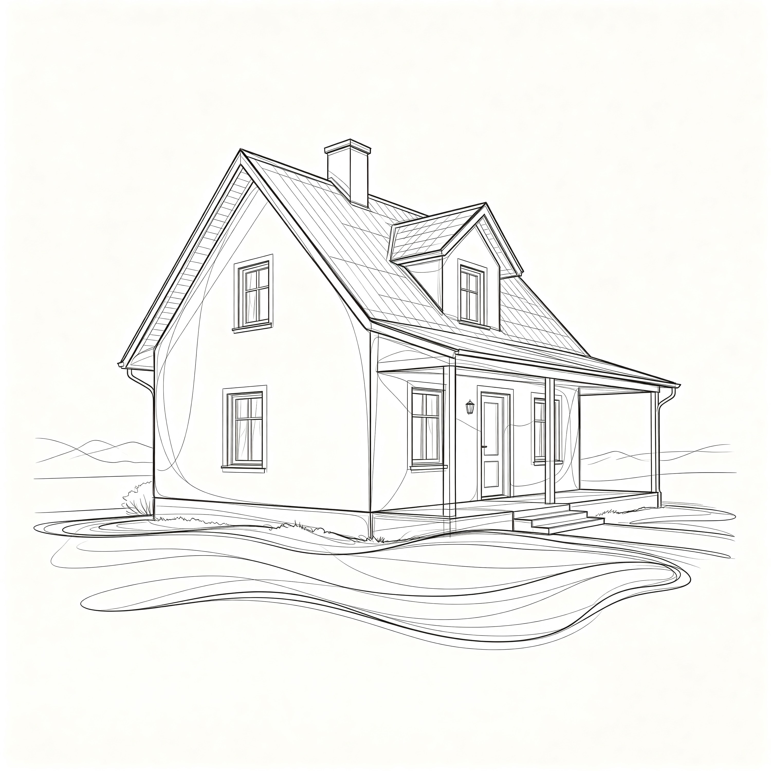 Single-line House