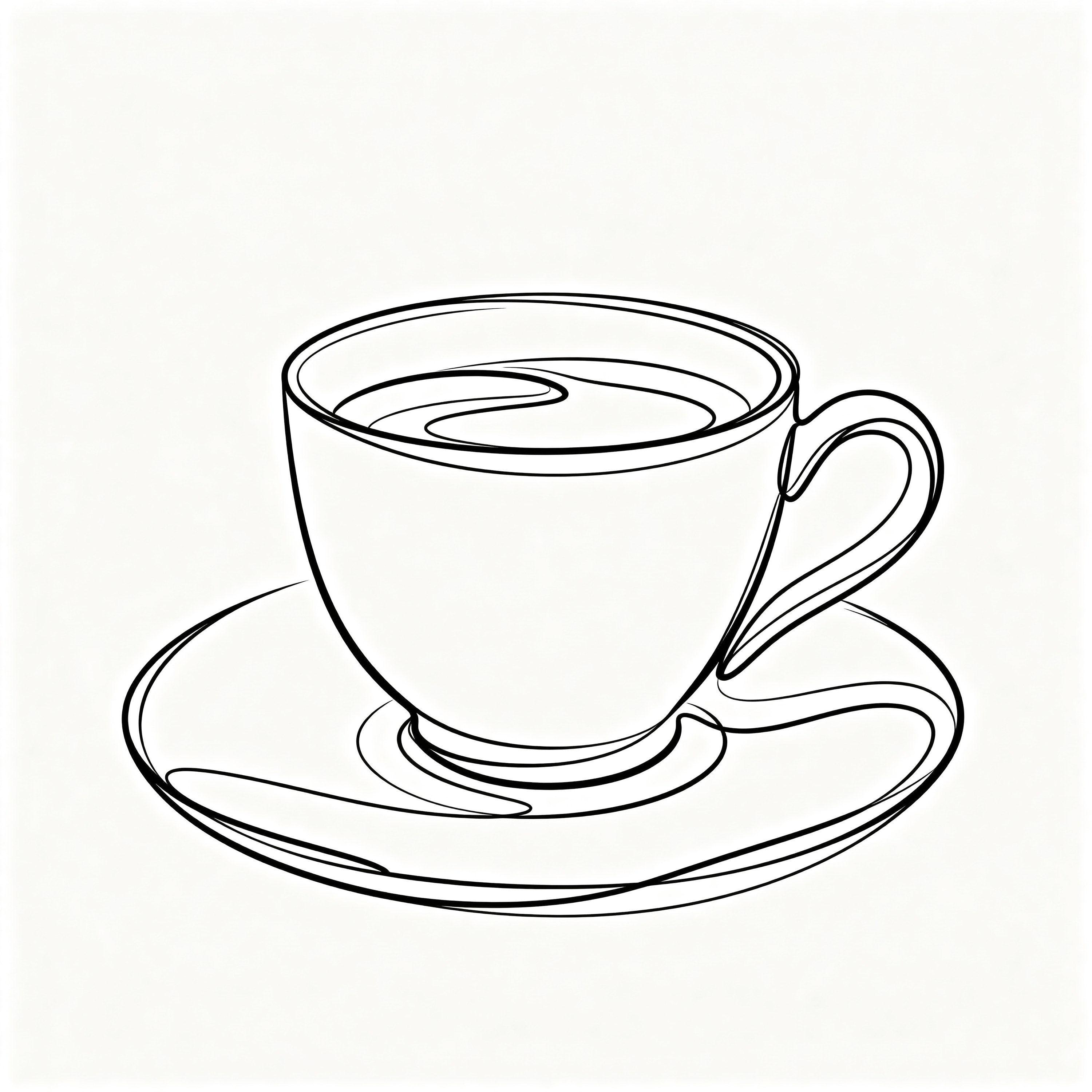 Single-line Coffee Cup