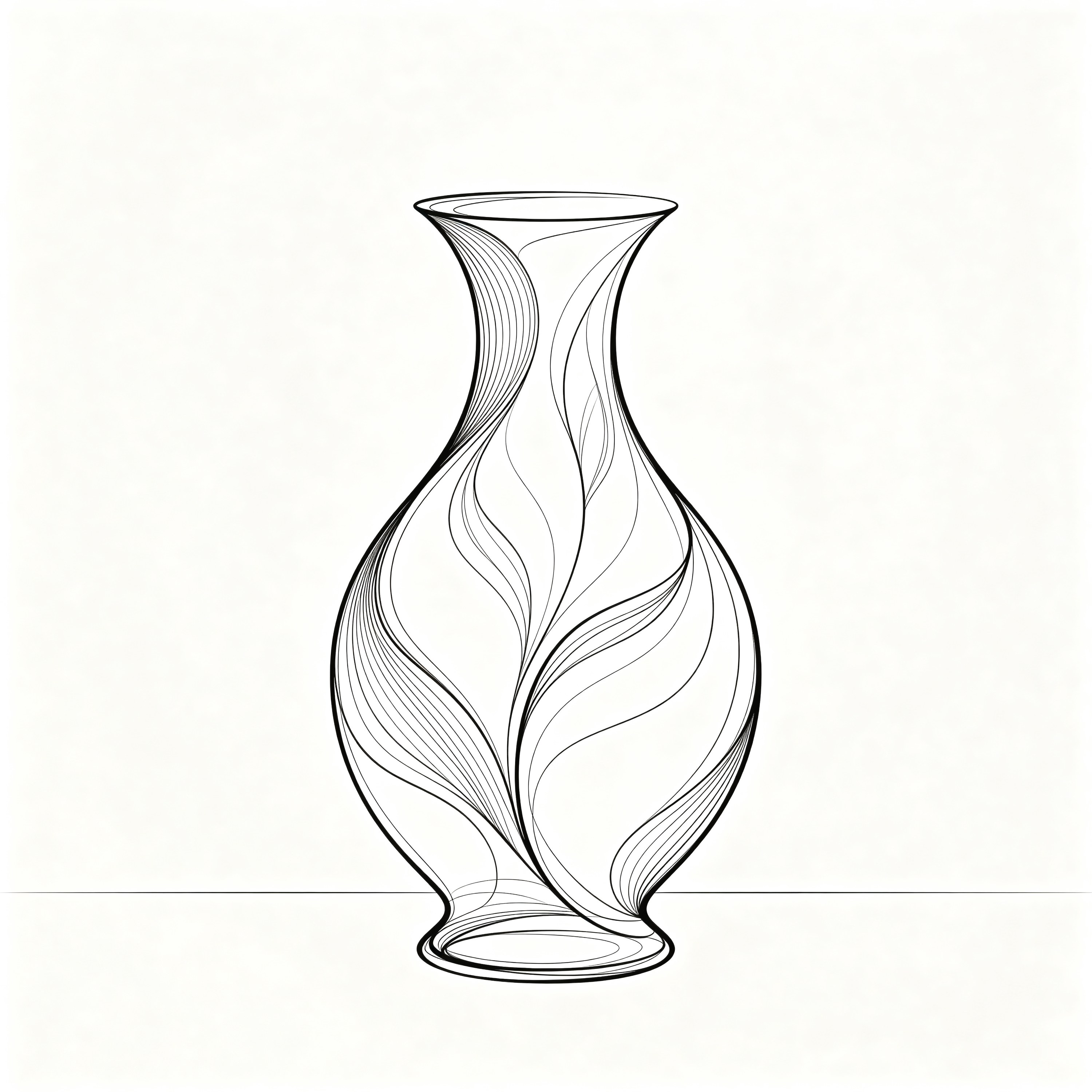Single-line Vase