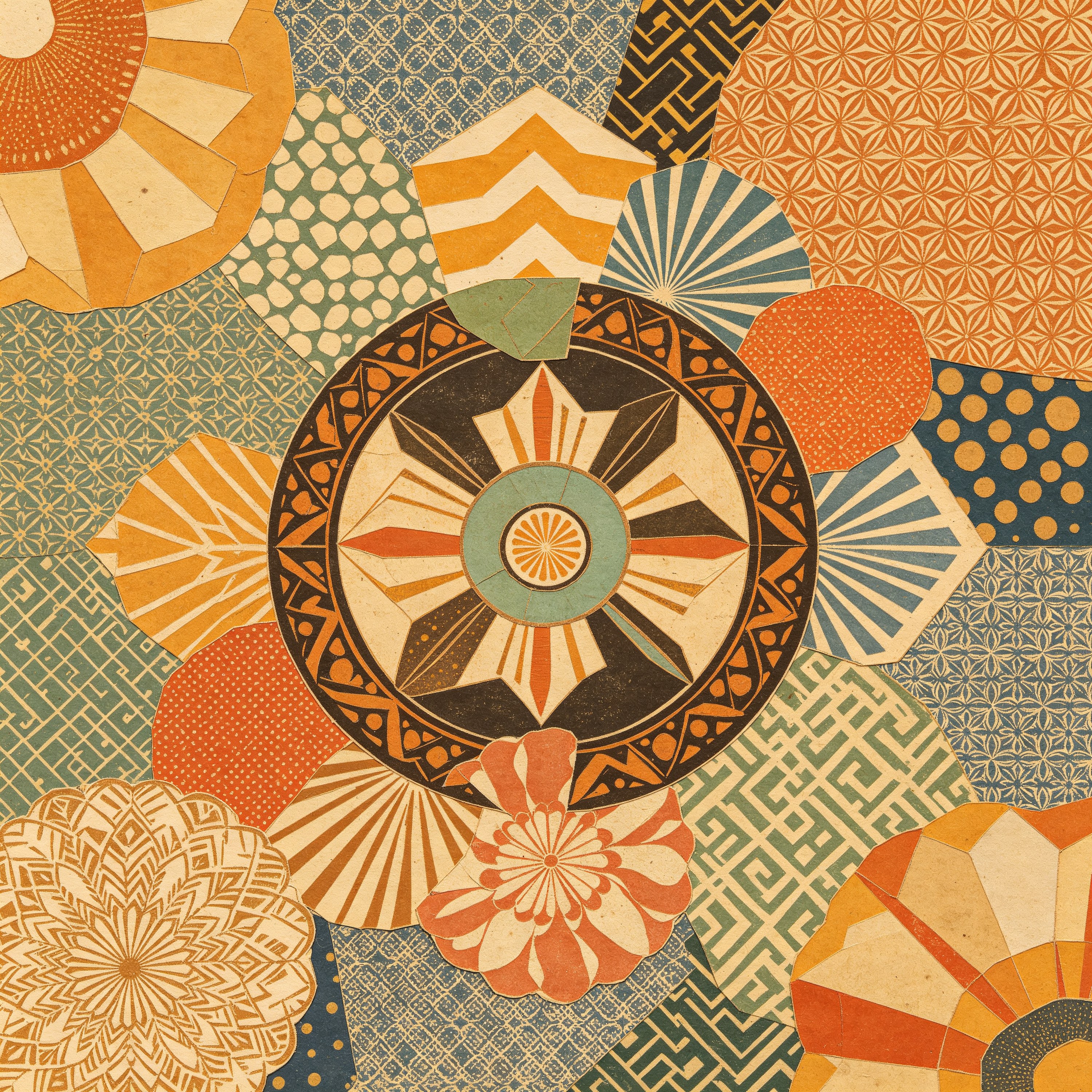 Collage Vintage Pattern