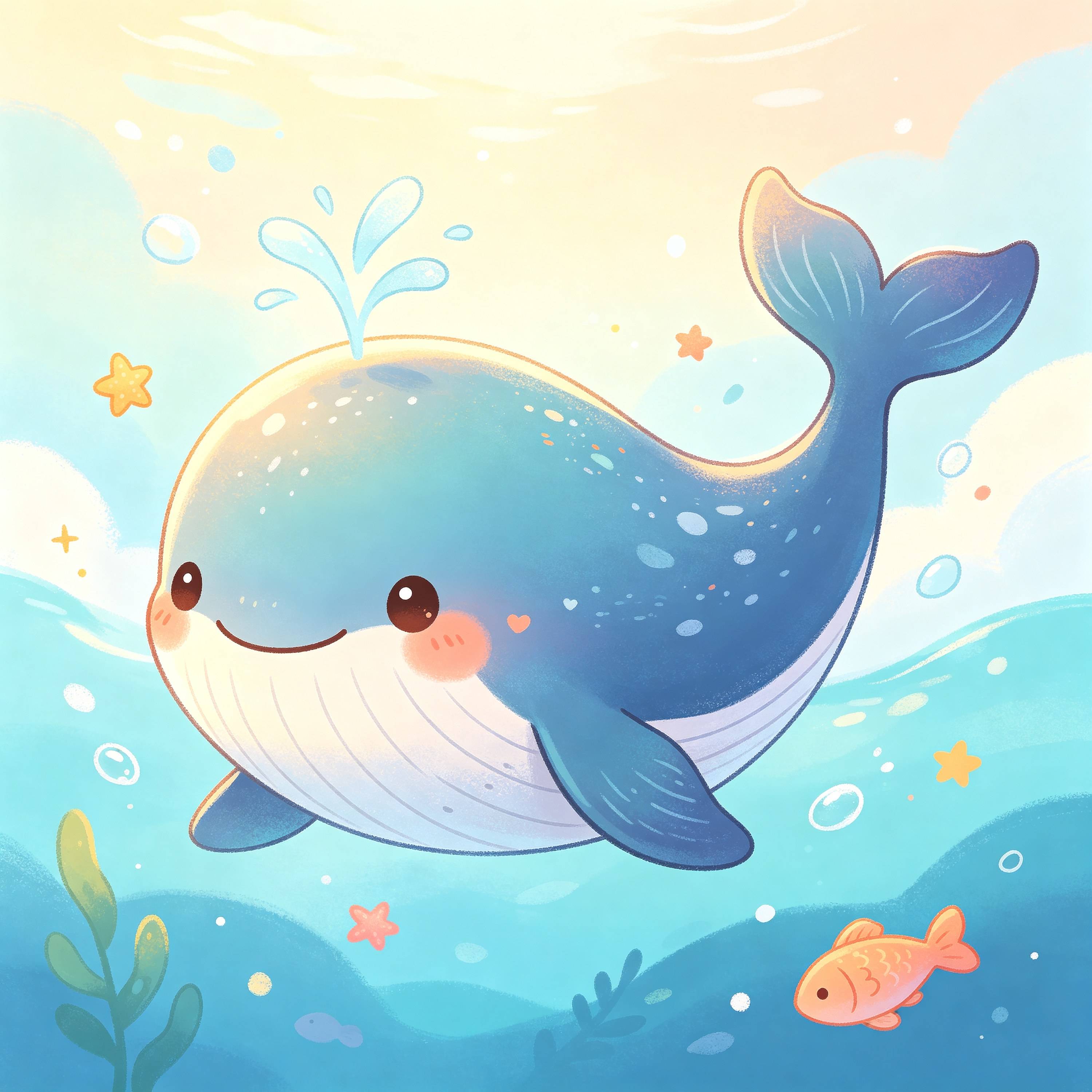 Cute Whale