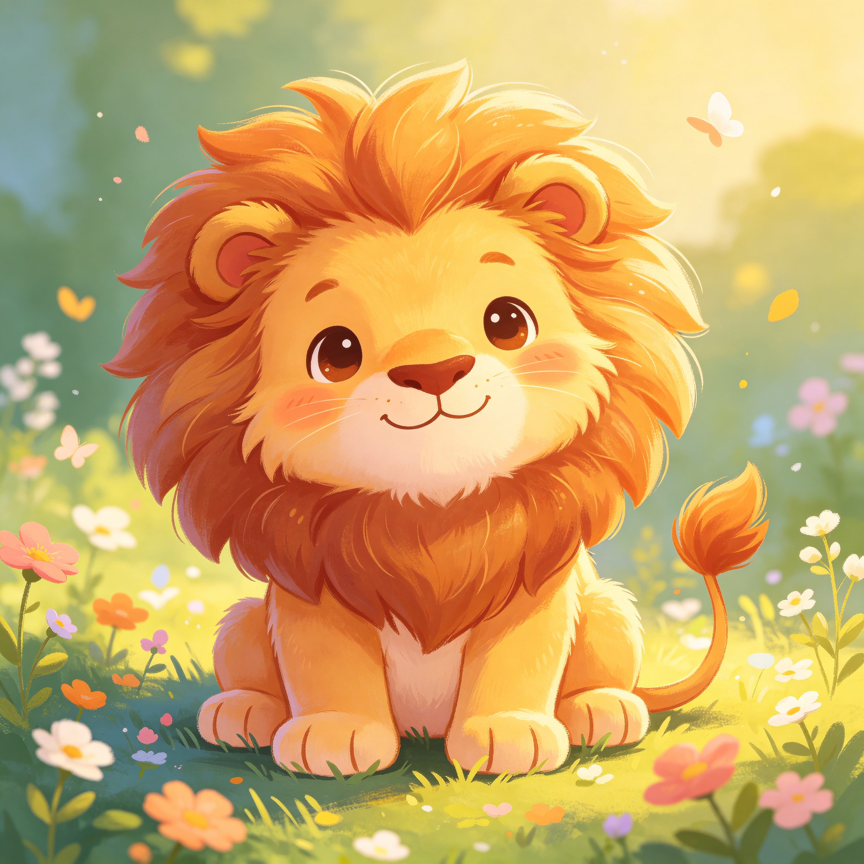 Cute Lion