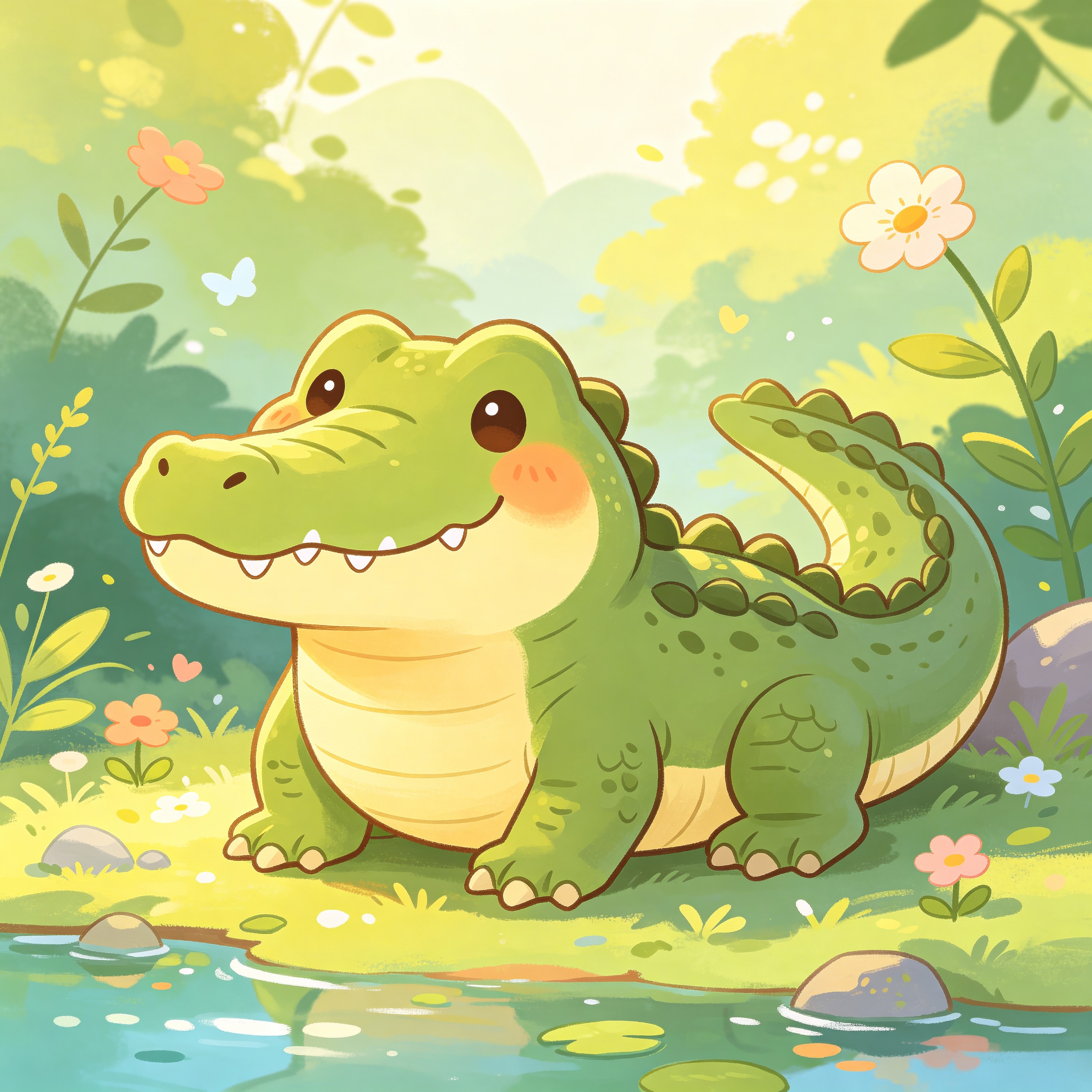 Cute Crocodile