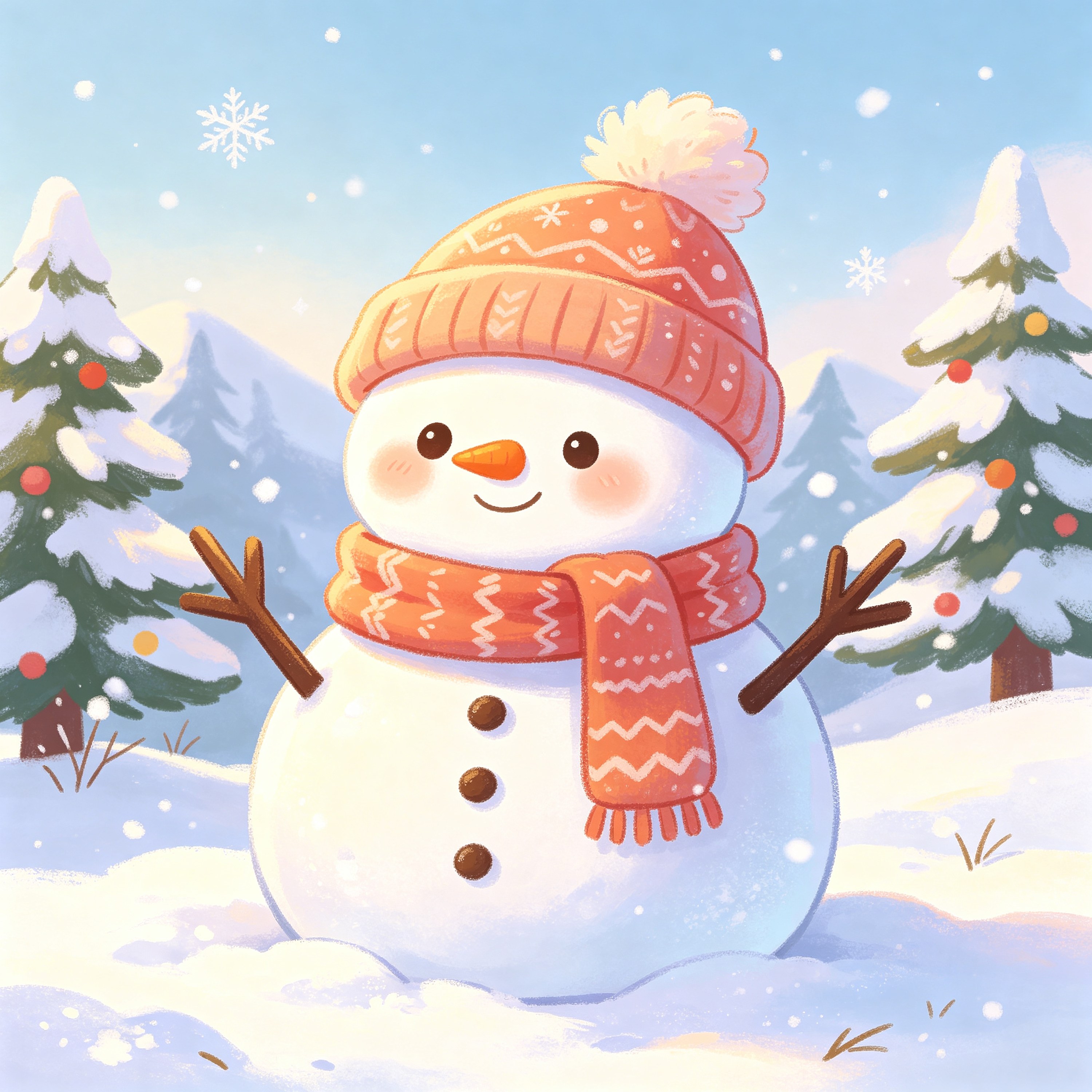 Cute Snowman