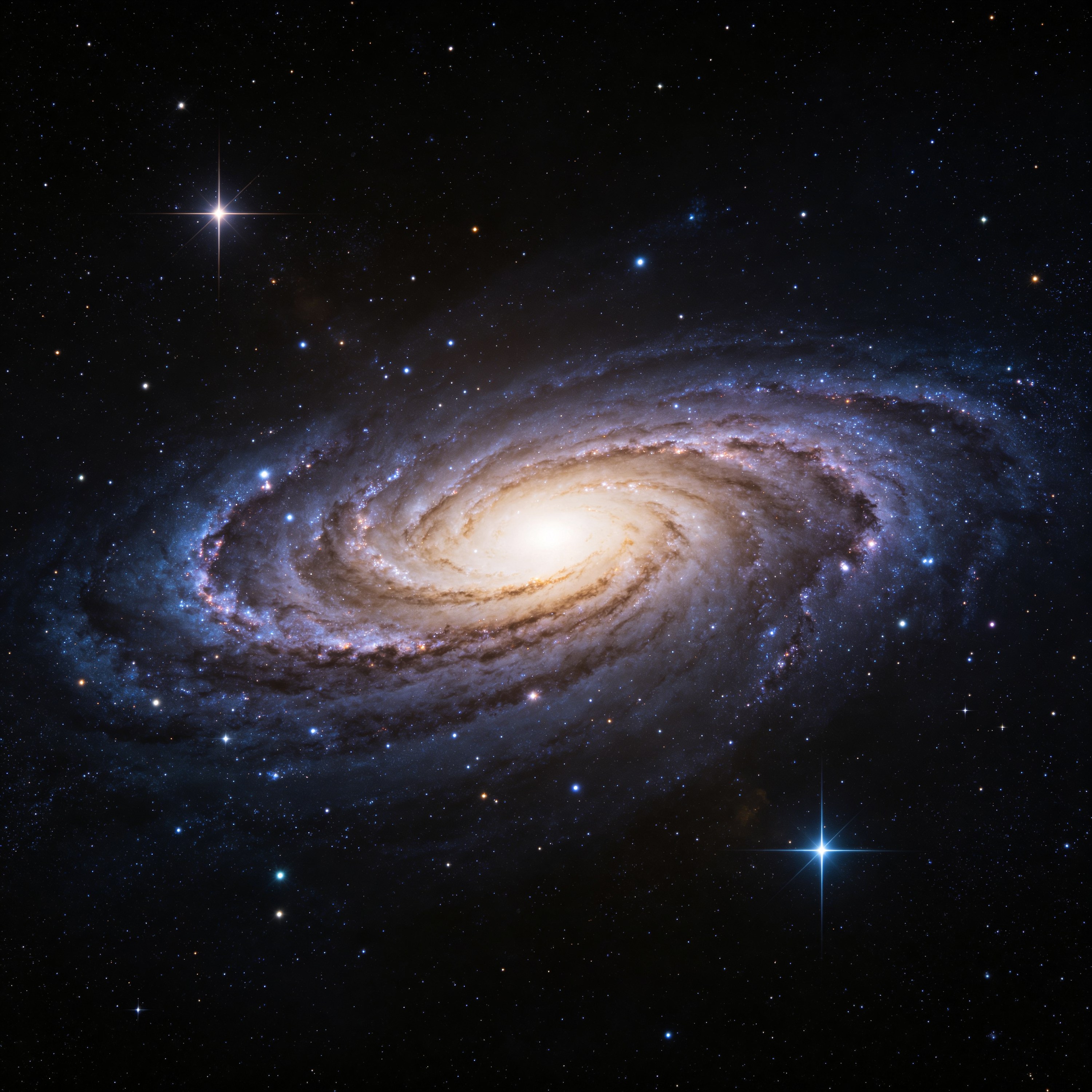Space Sombrero Galaxy
