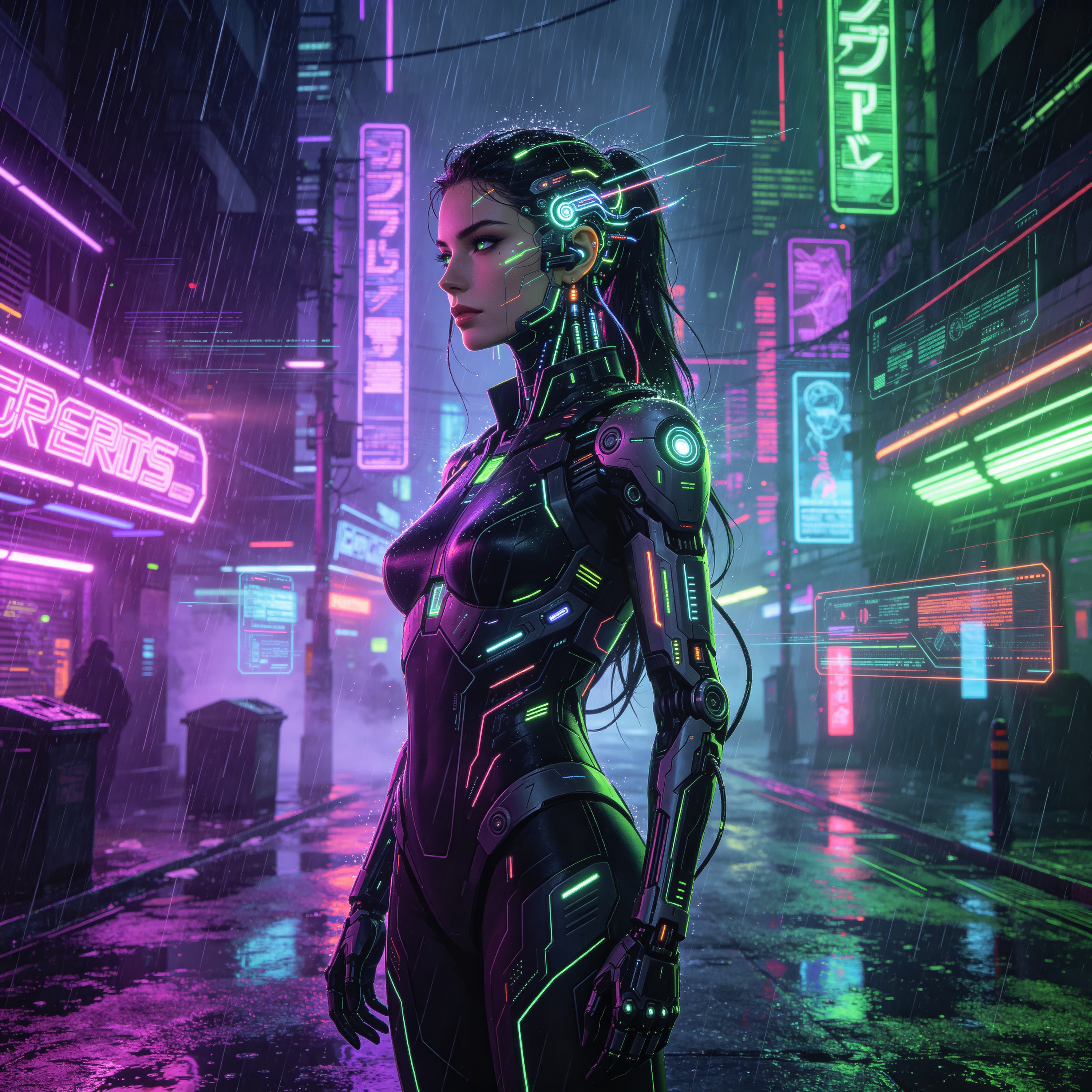 cyborg woman
