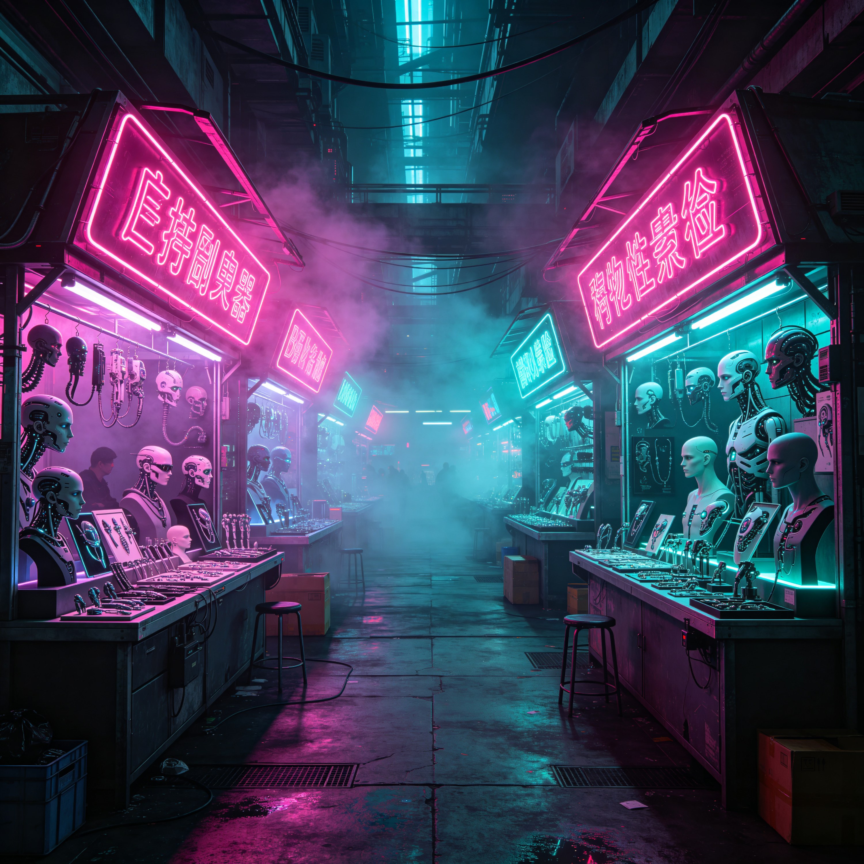 futuristic market st