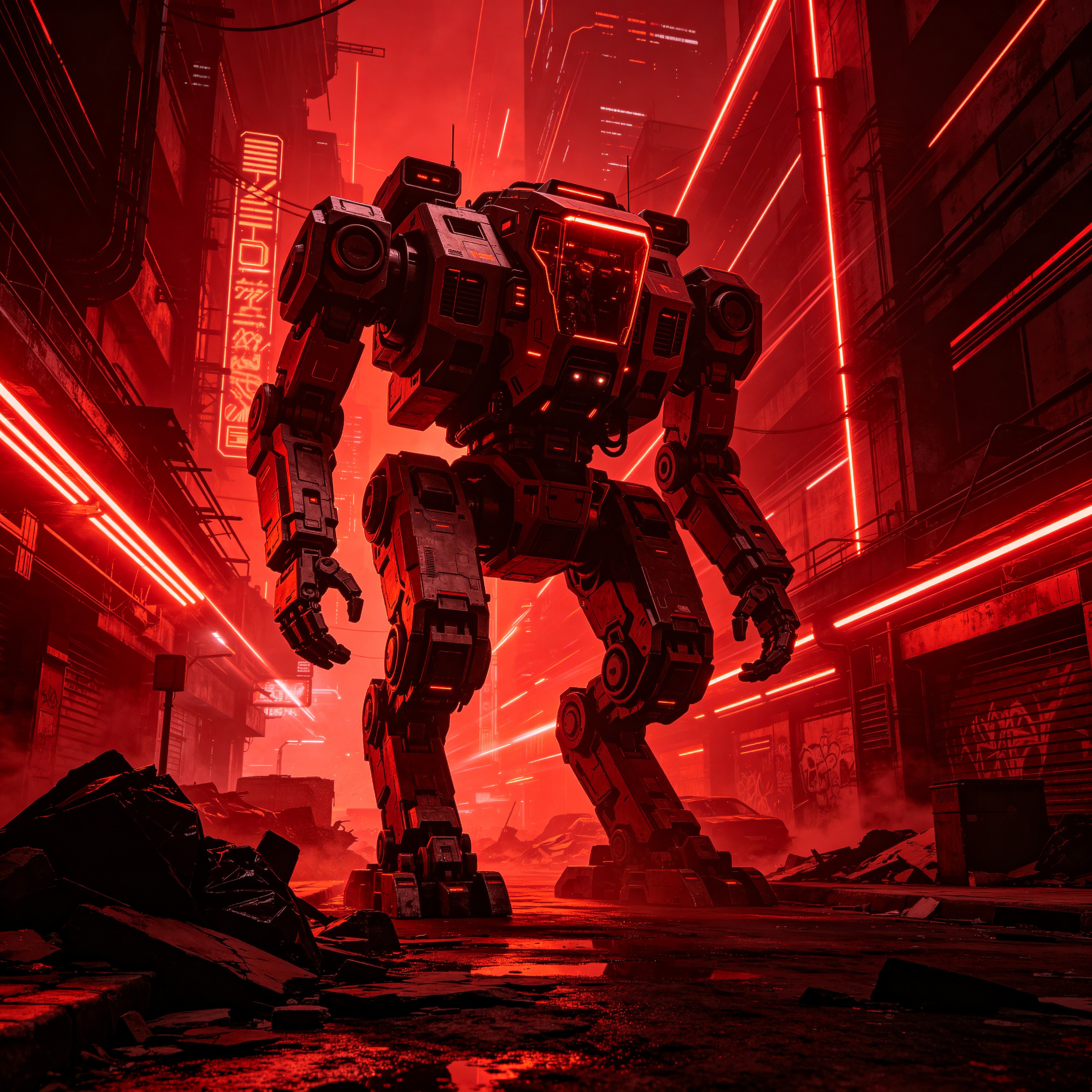 giant mech walker pa