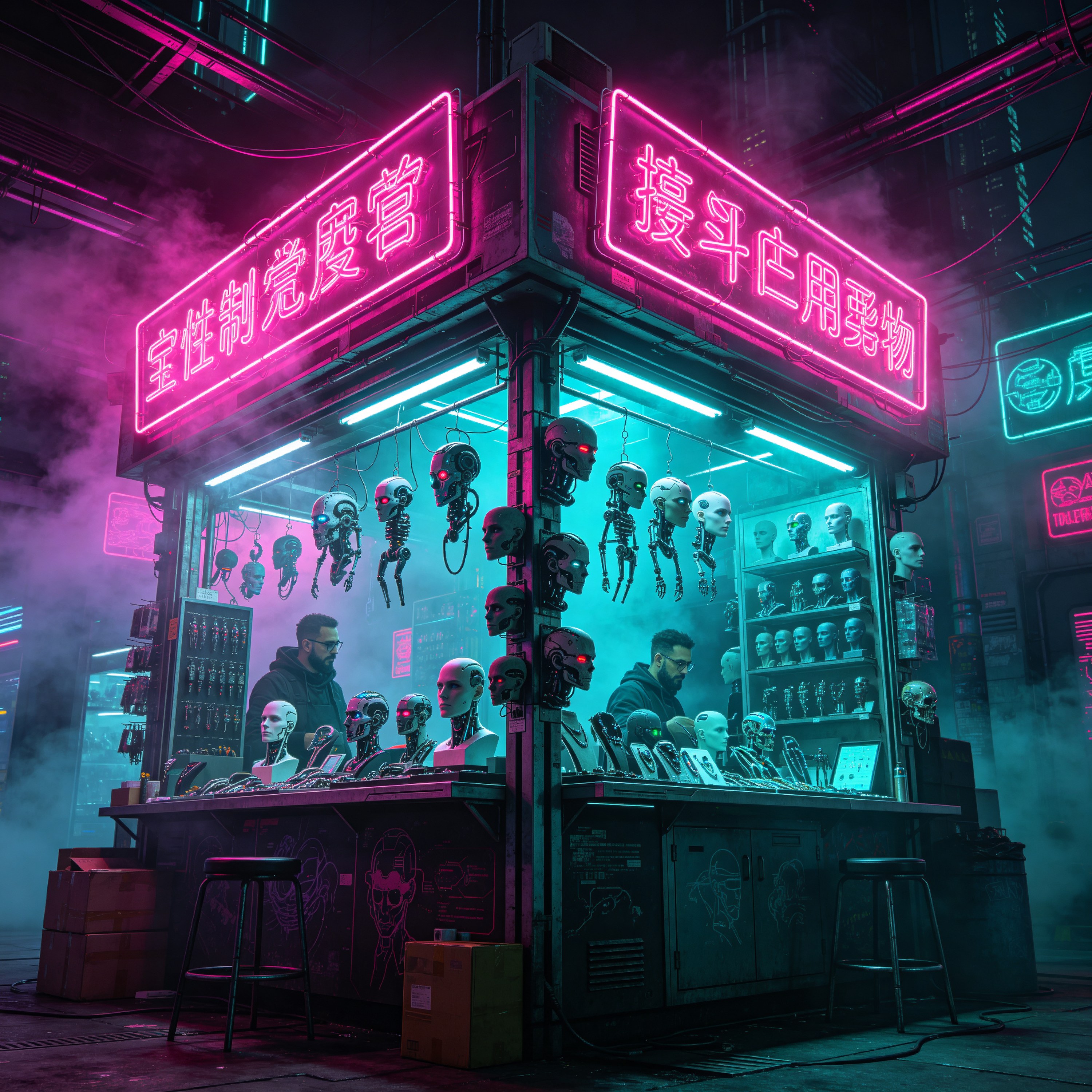 futuristic market st