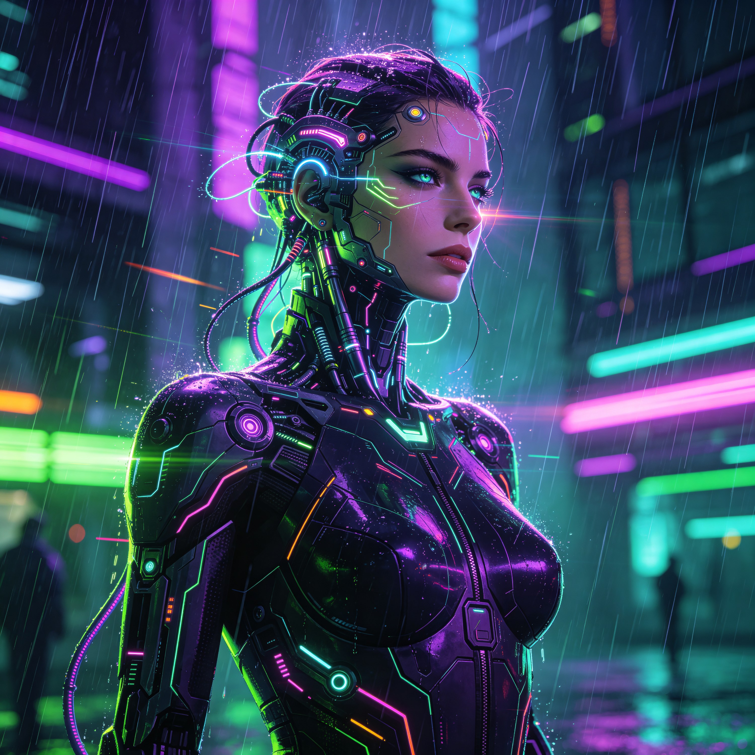 cyborg woman