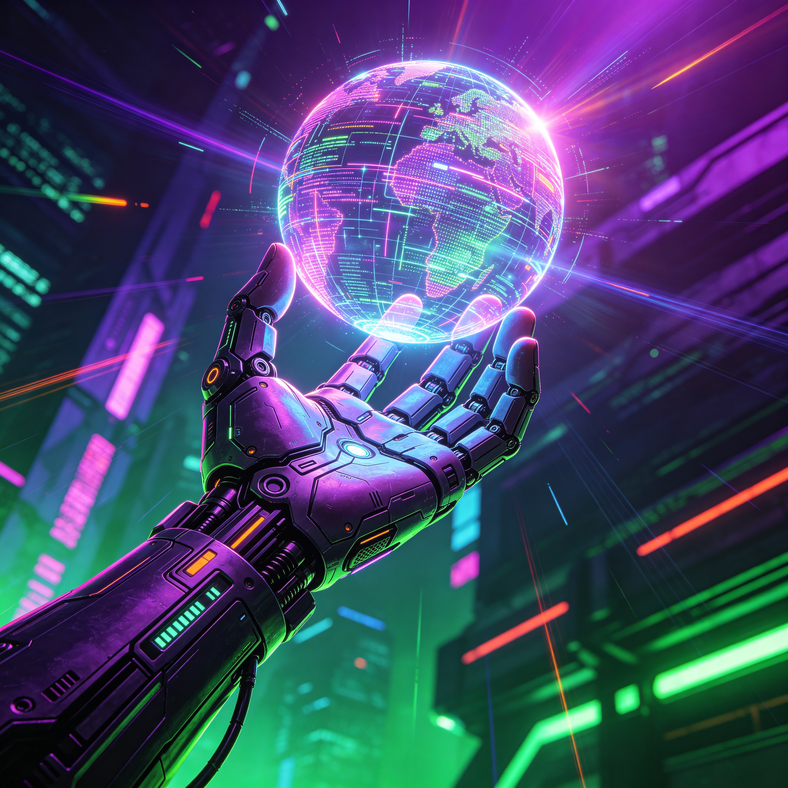 cybernetic arm reach