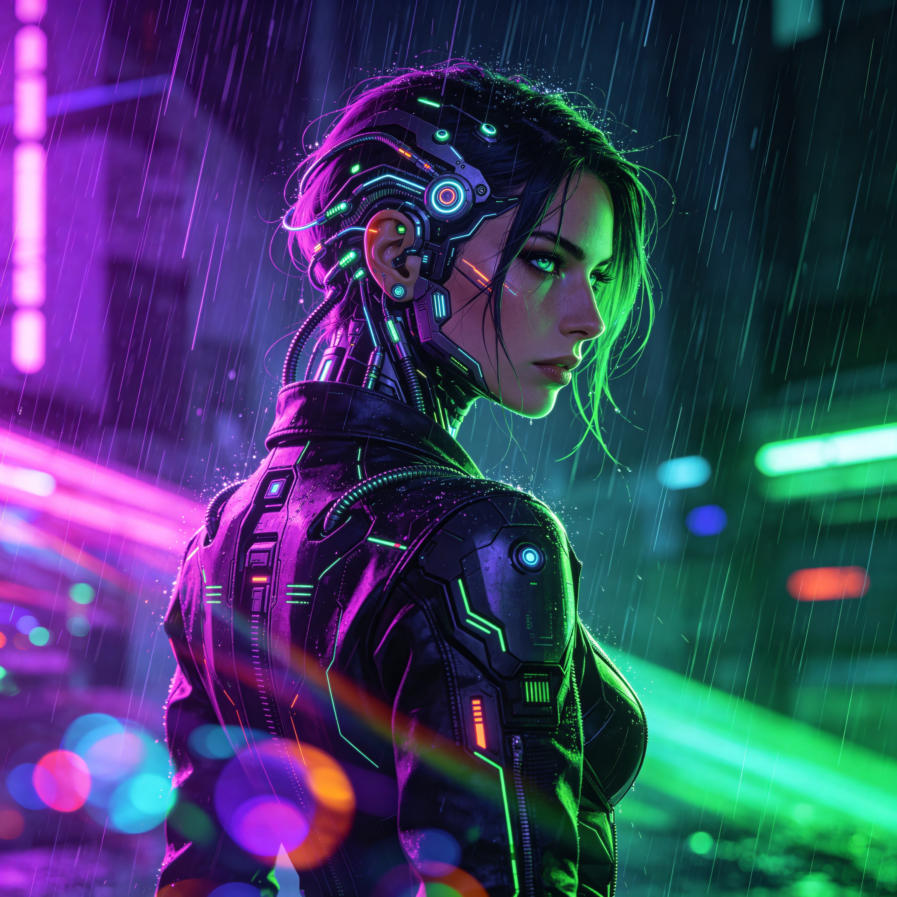 cyborg woman