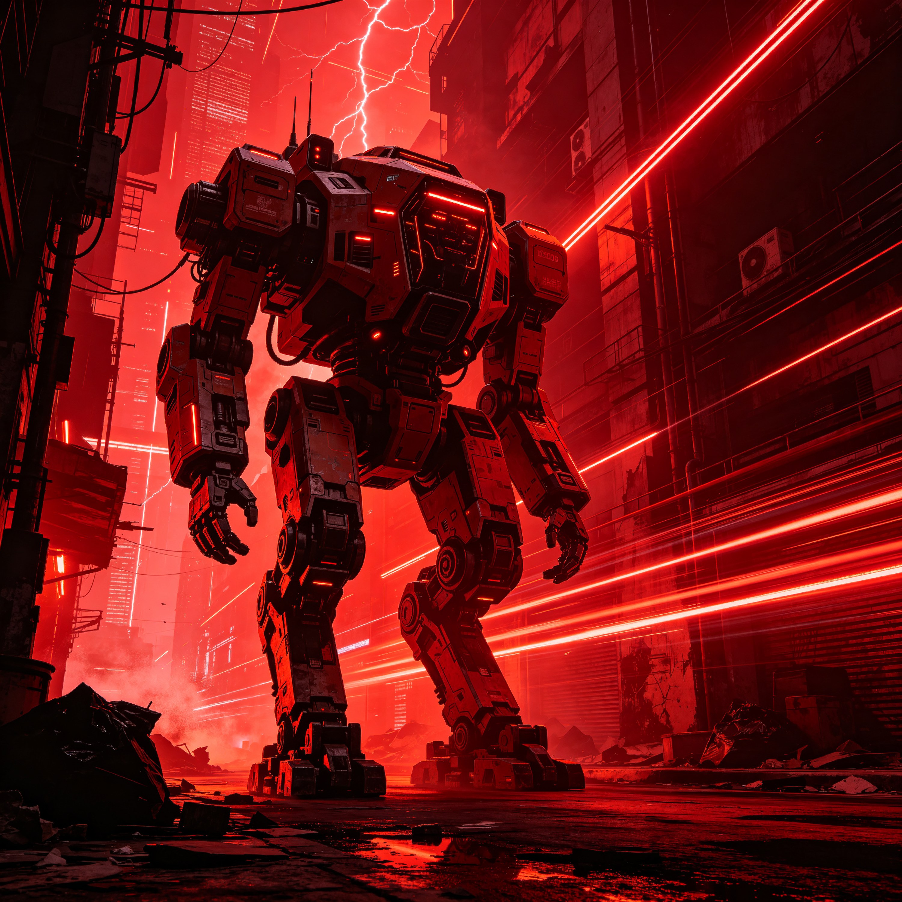 giant mech walker pa