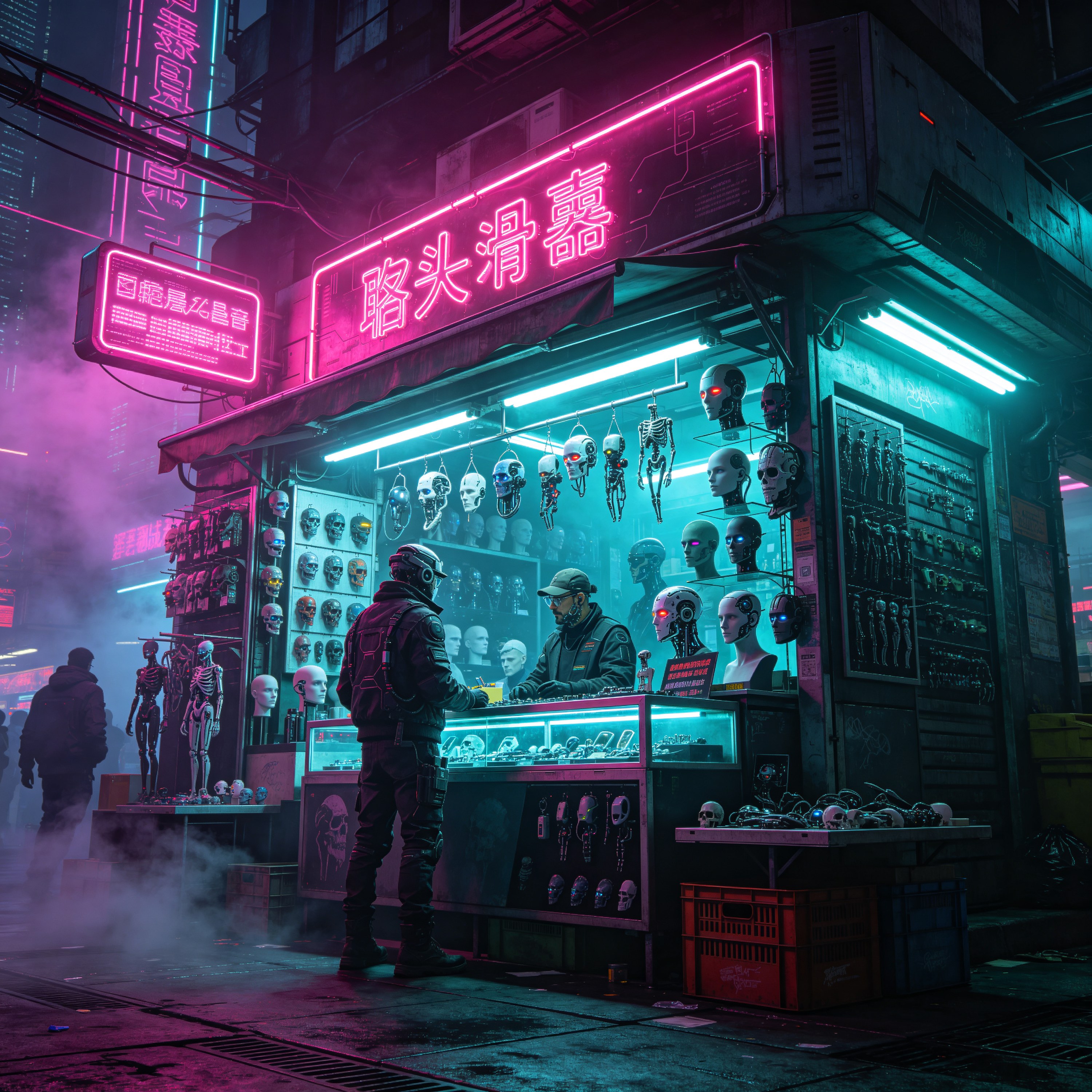 futuristic market st