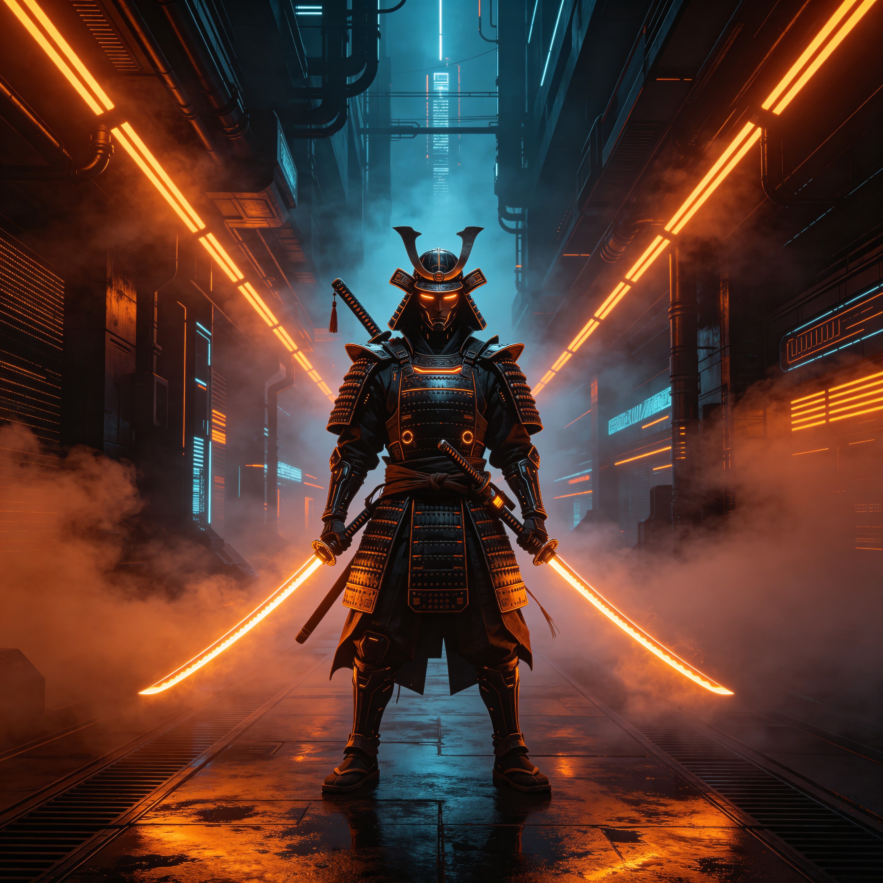 cyberpunk samurai