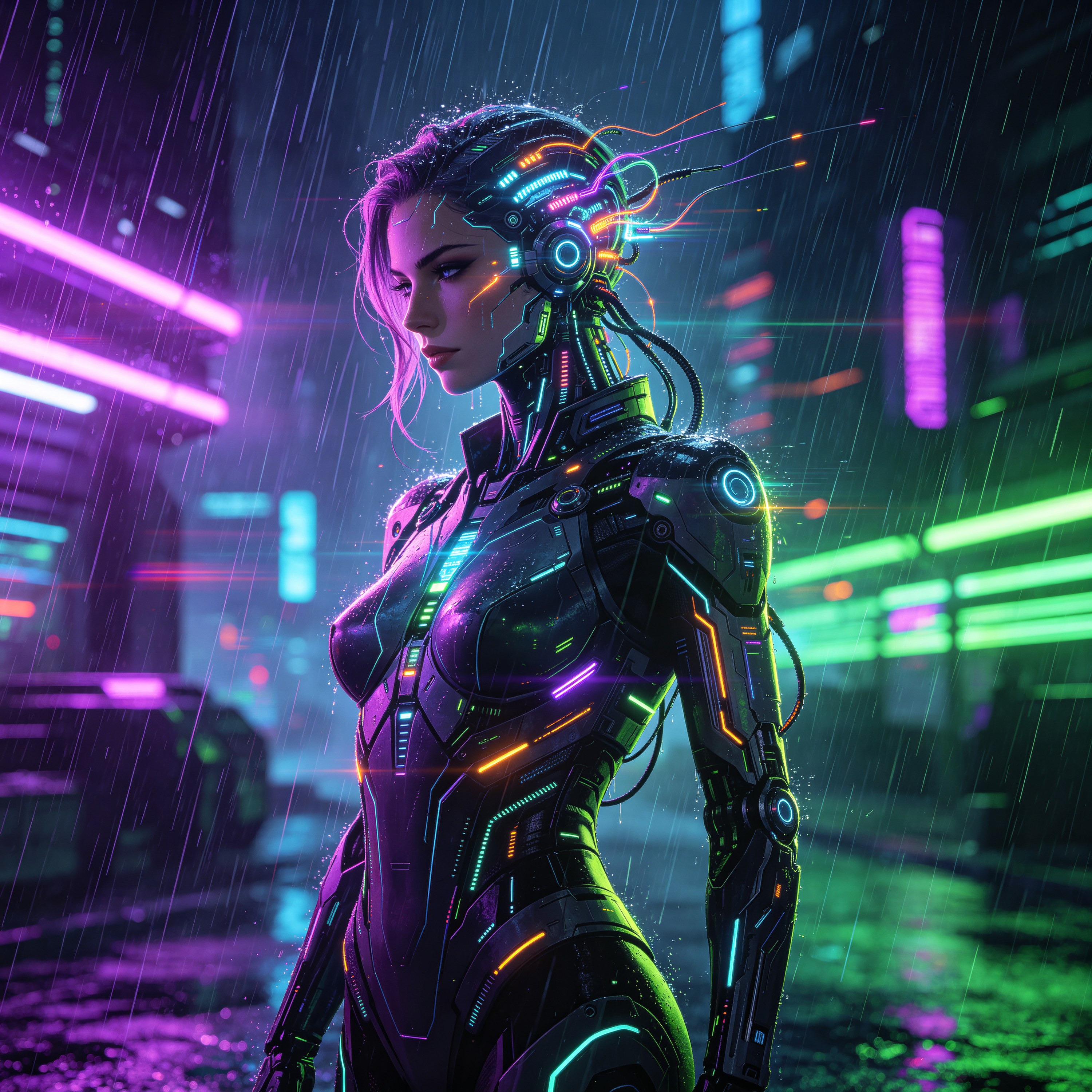 cyborg woman