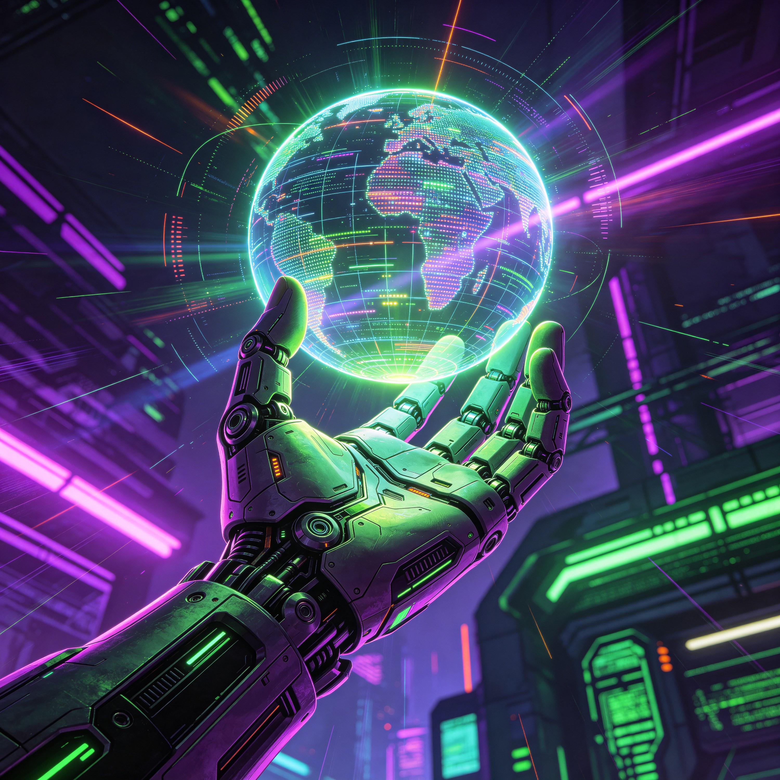 cybernetic arm reach