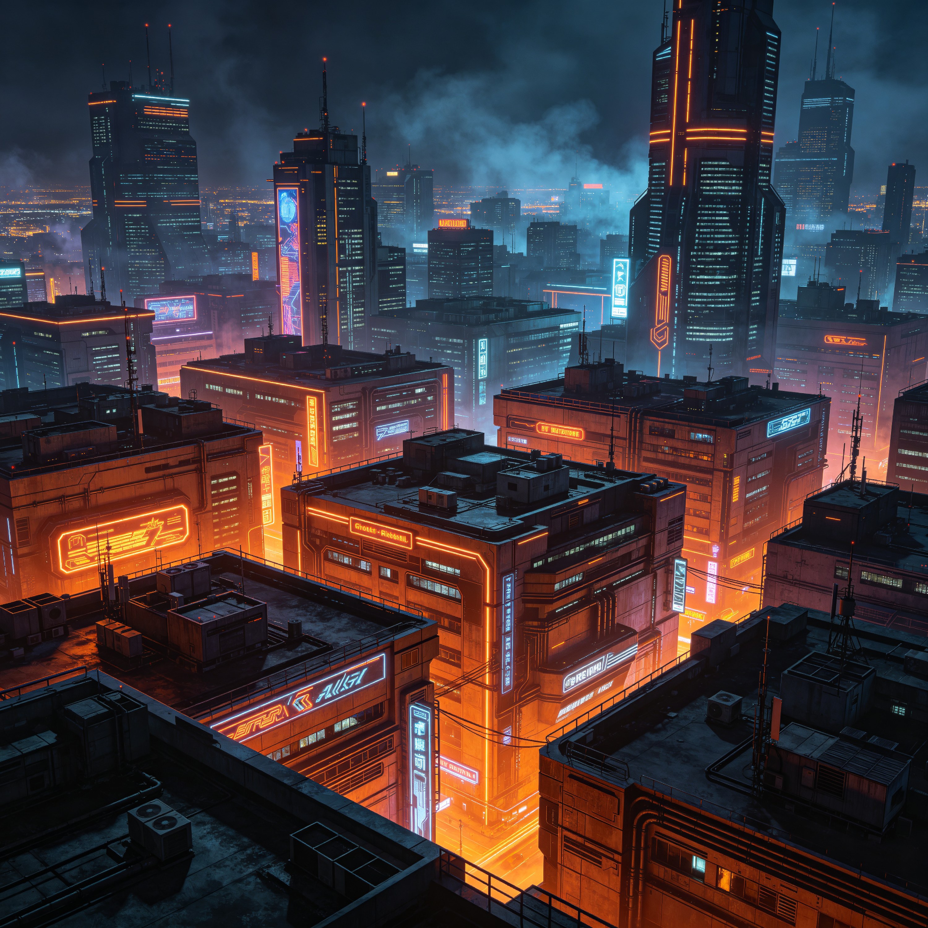 rooftop view of endl