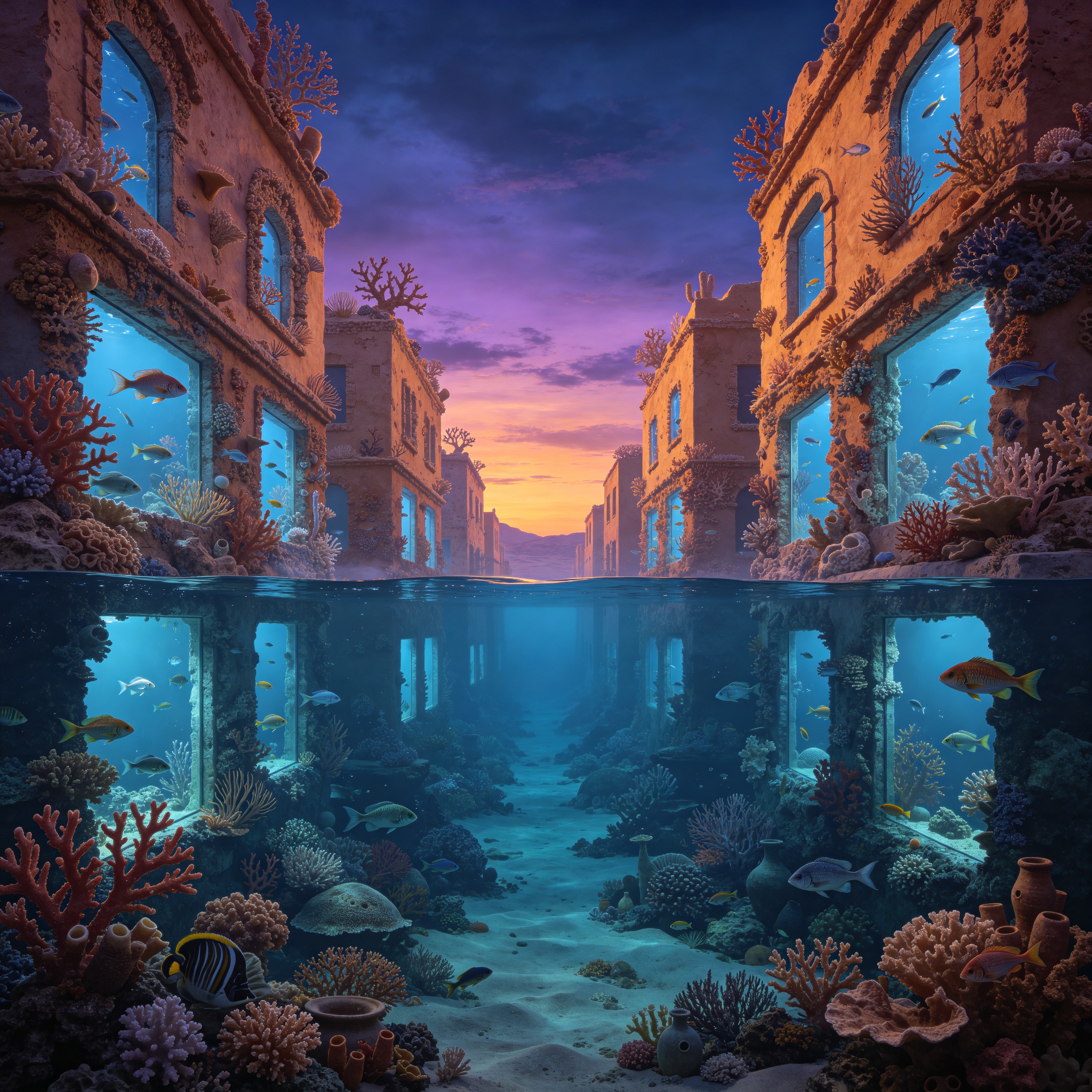 underwater city