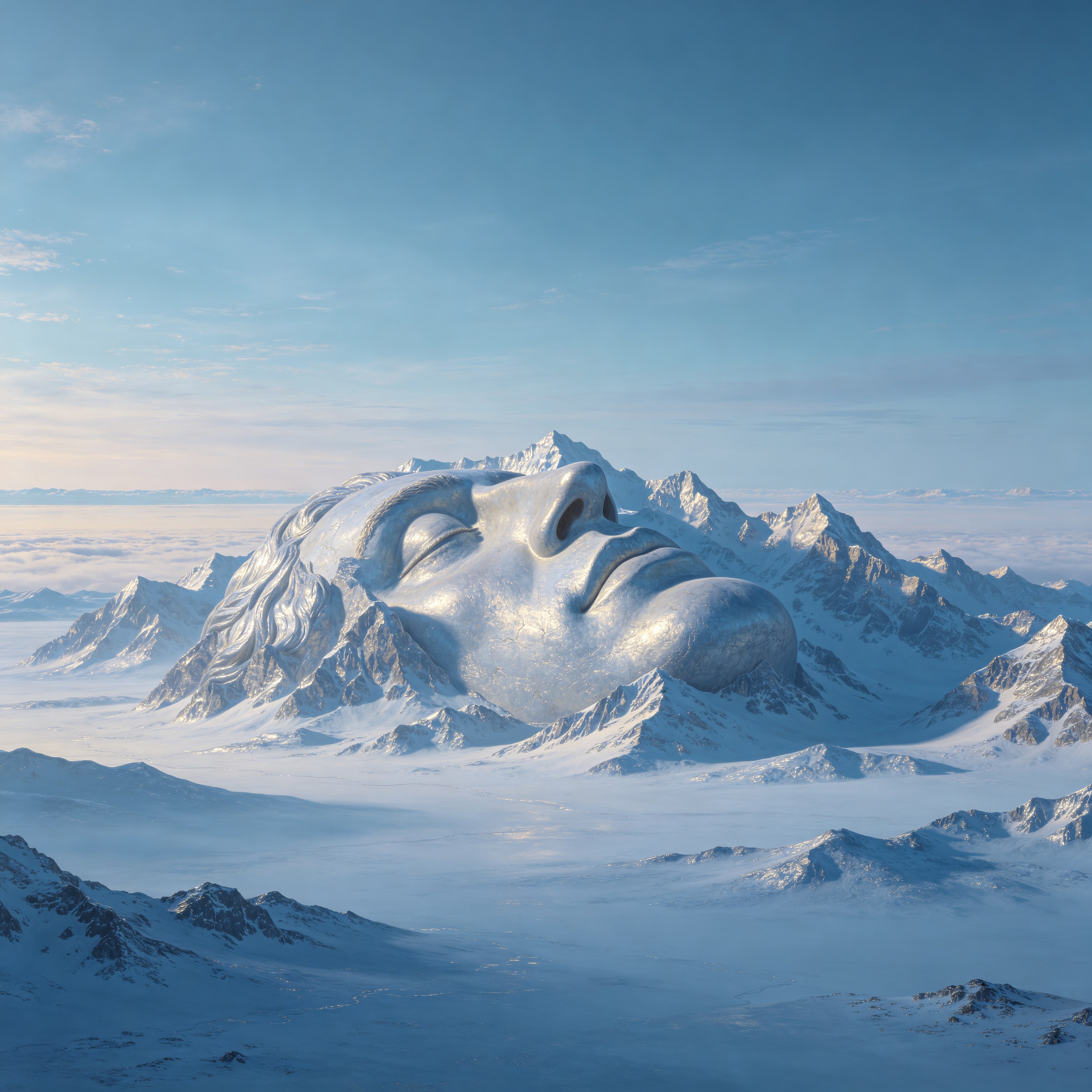 a mountain range tha