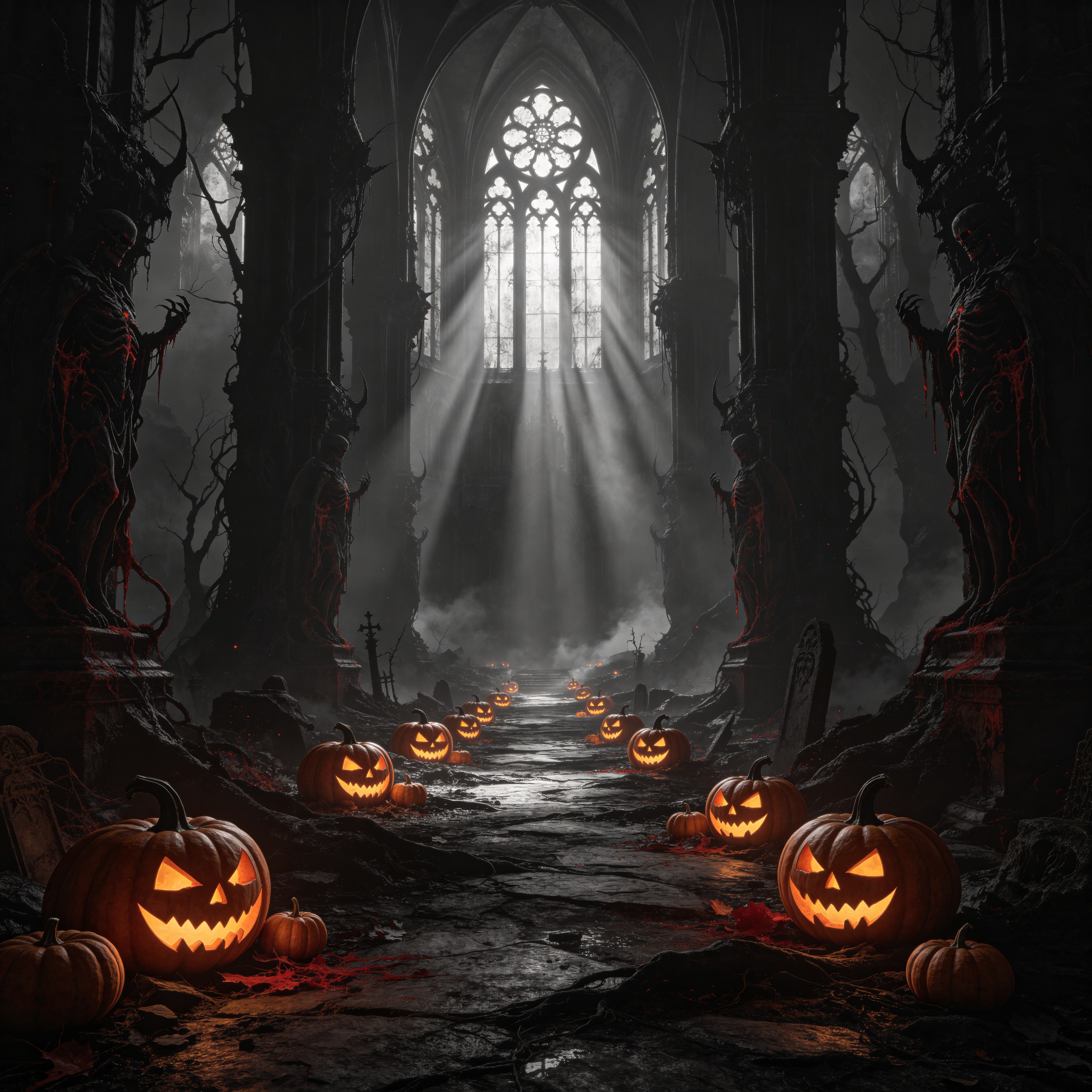 a dark forest path l