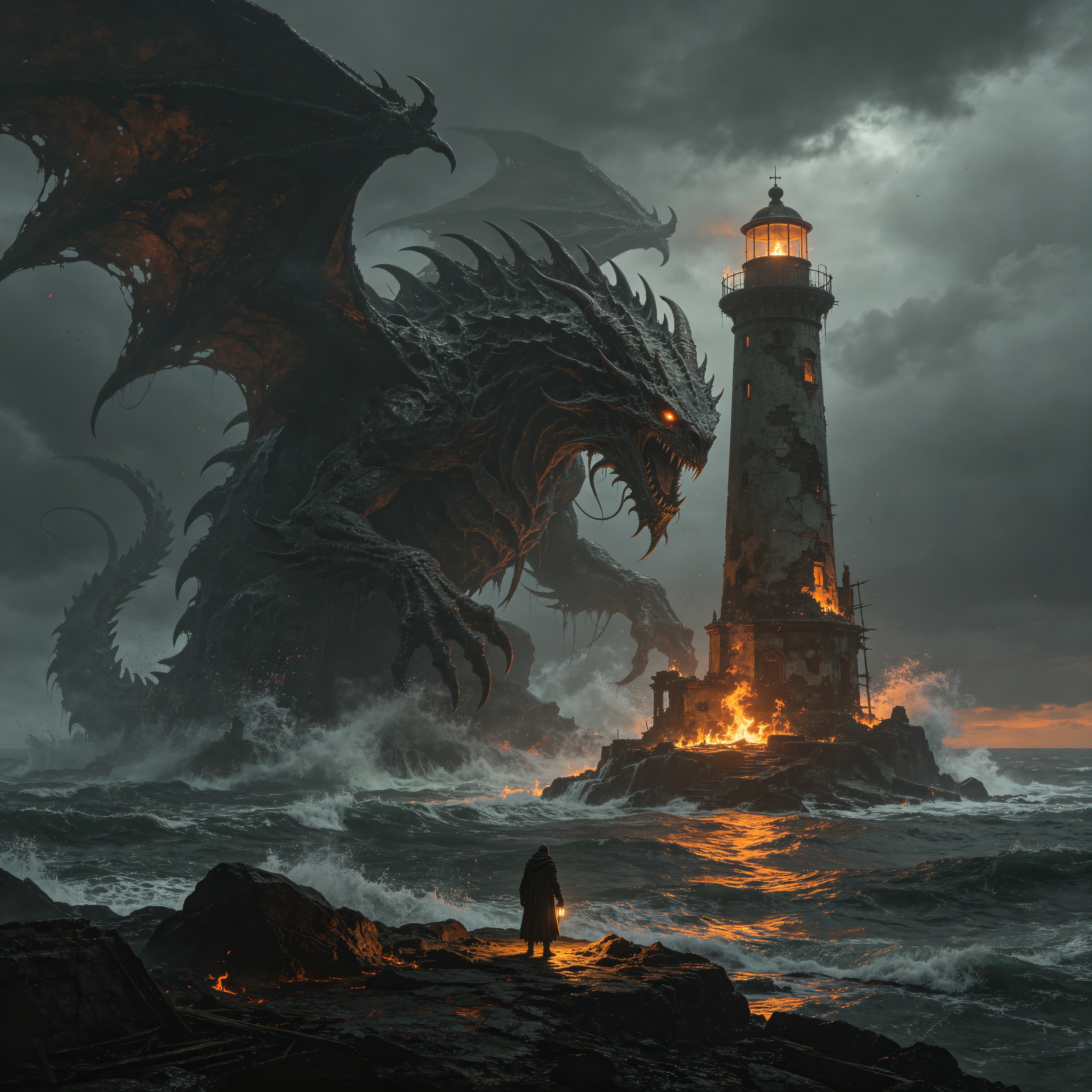 a giant sea monster