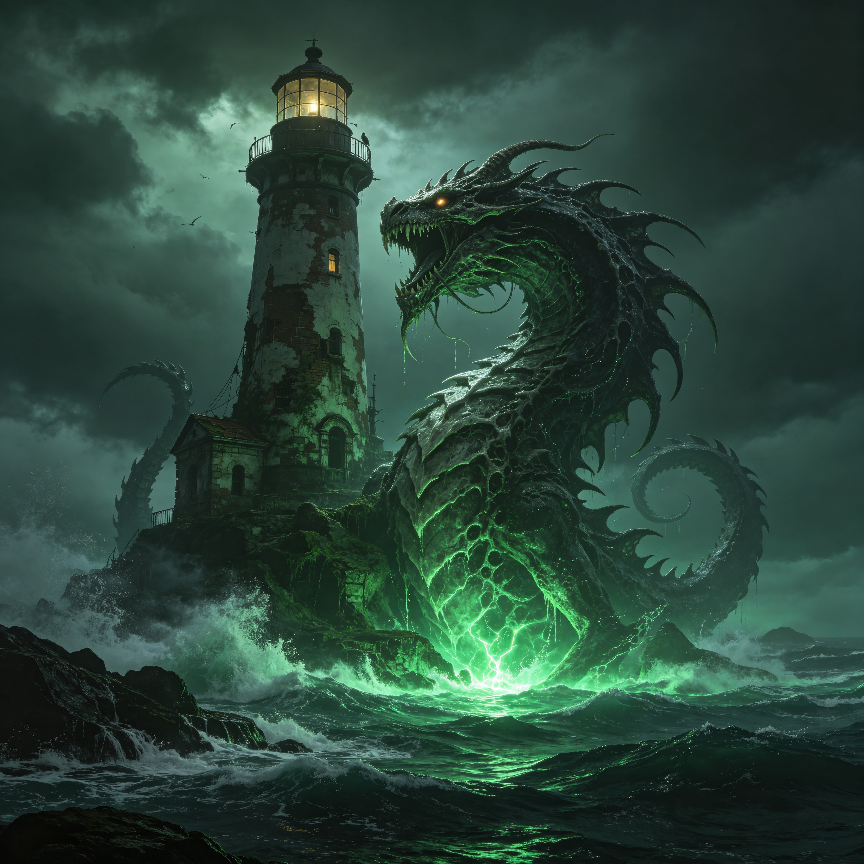 a giant sea monster
