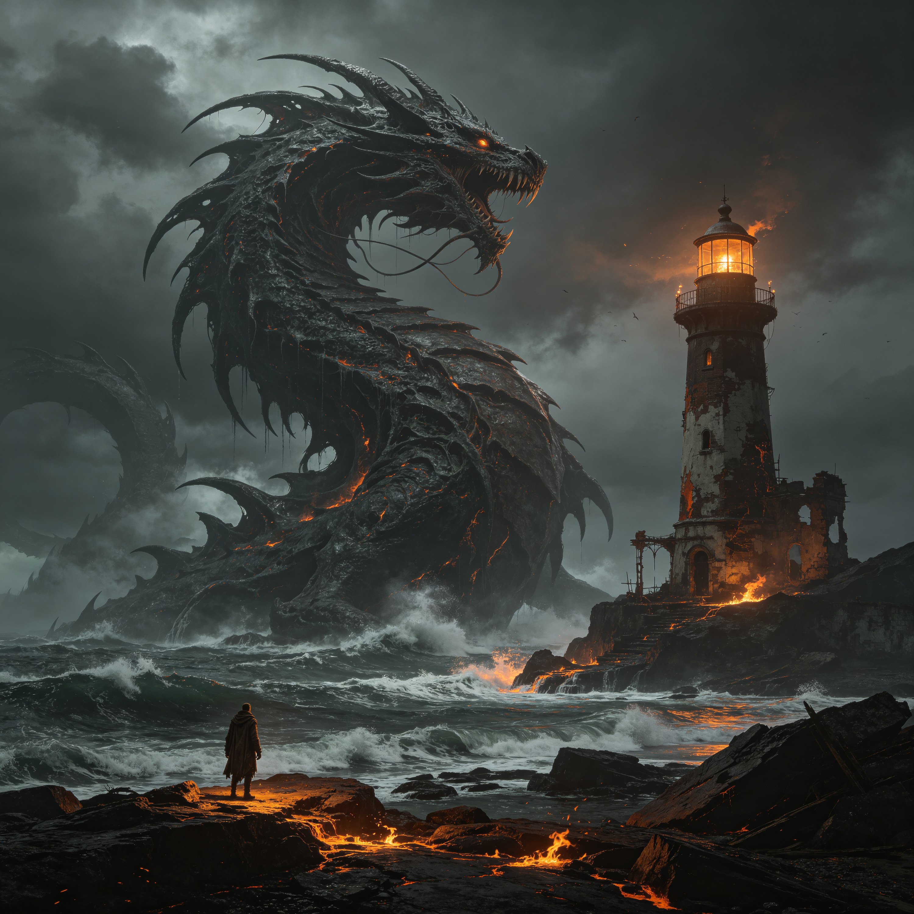 a giant sea monster