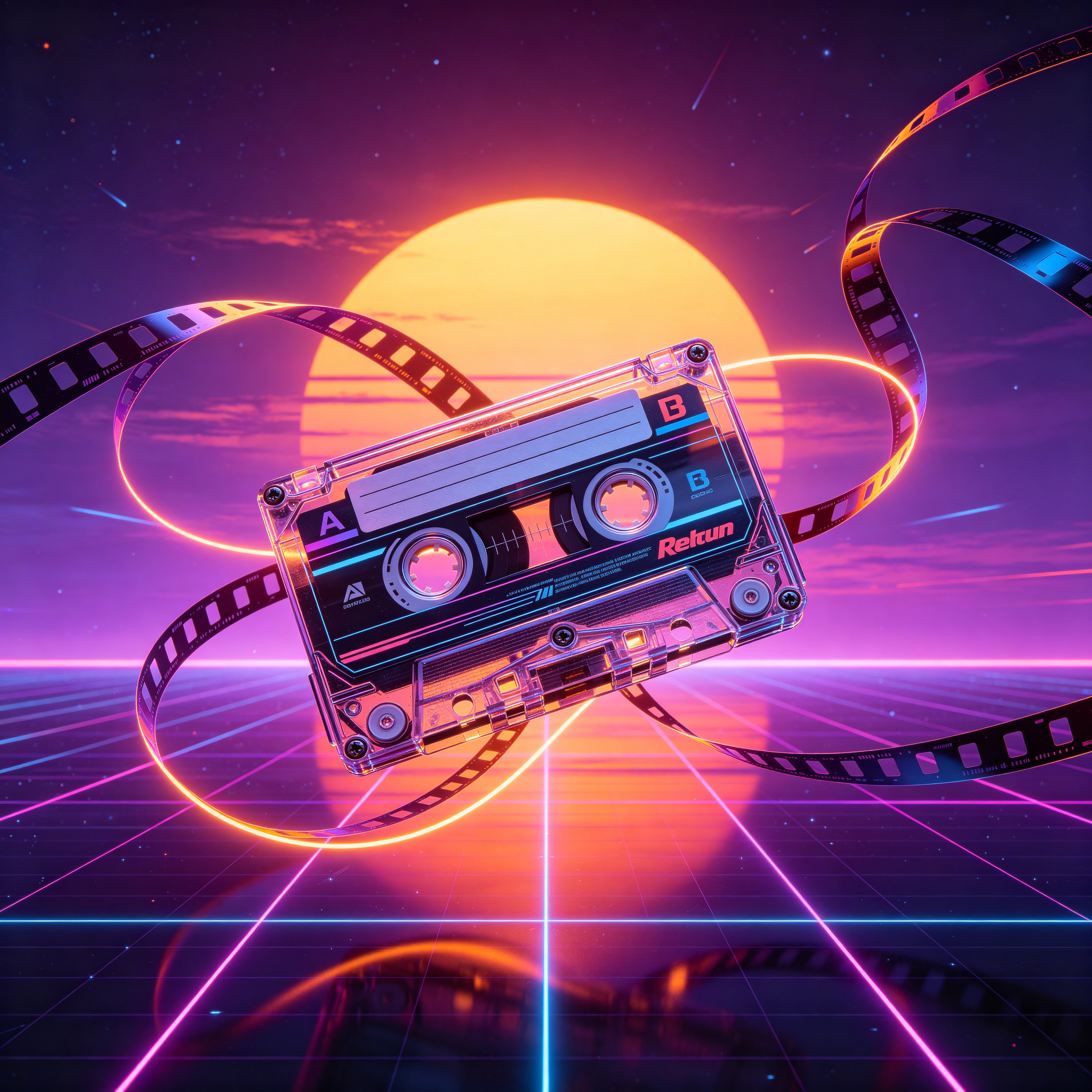 a retro cassette tap