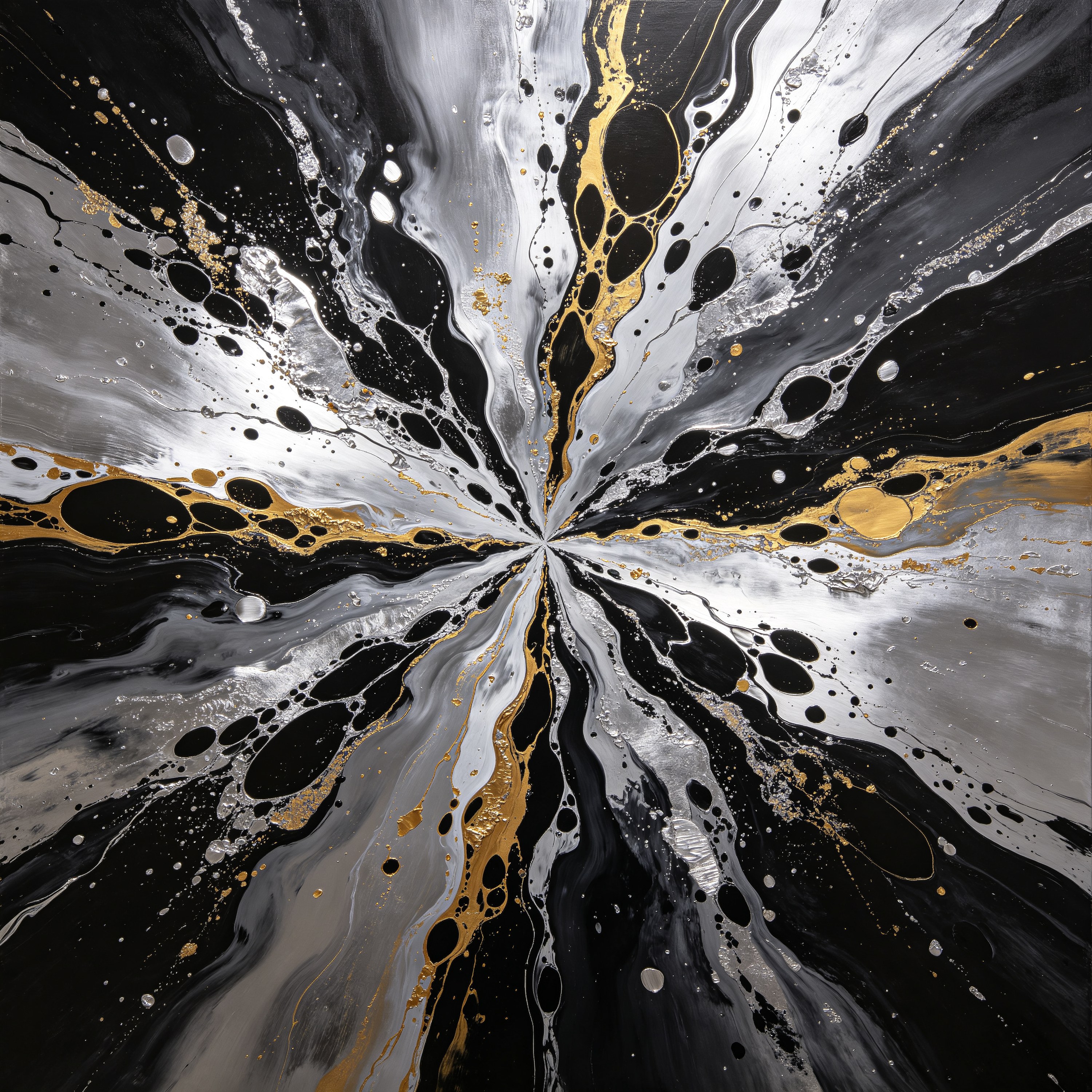 fluid pour painting