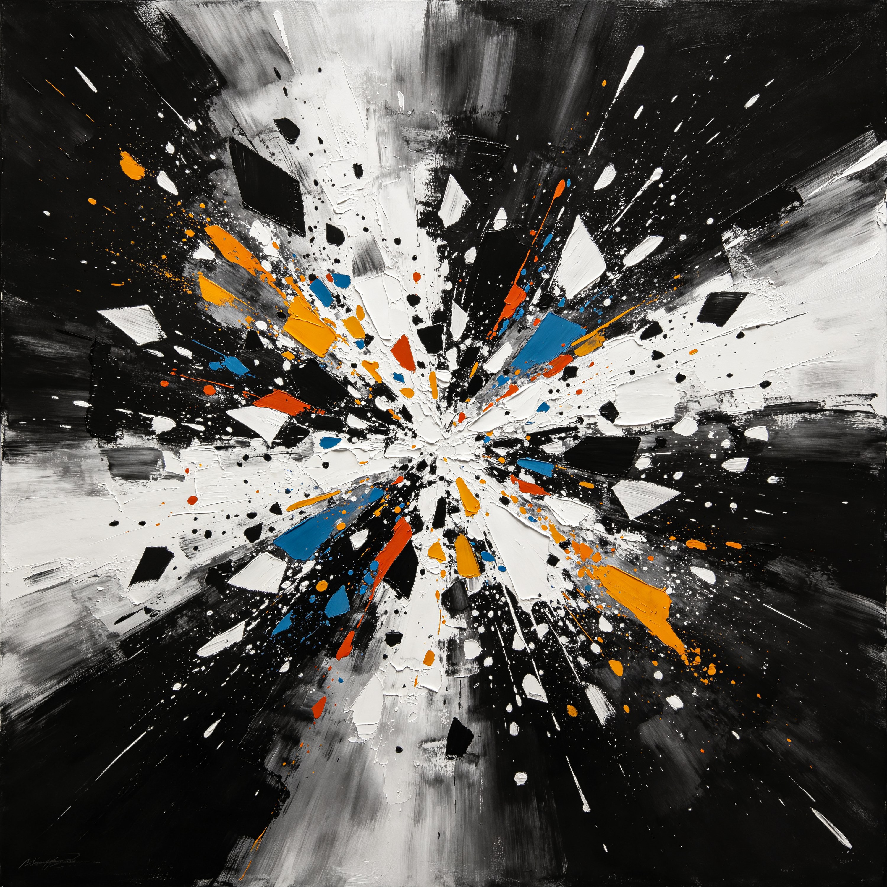 explosive abstract c