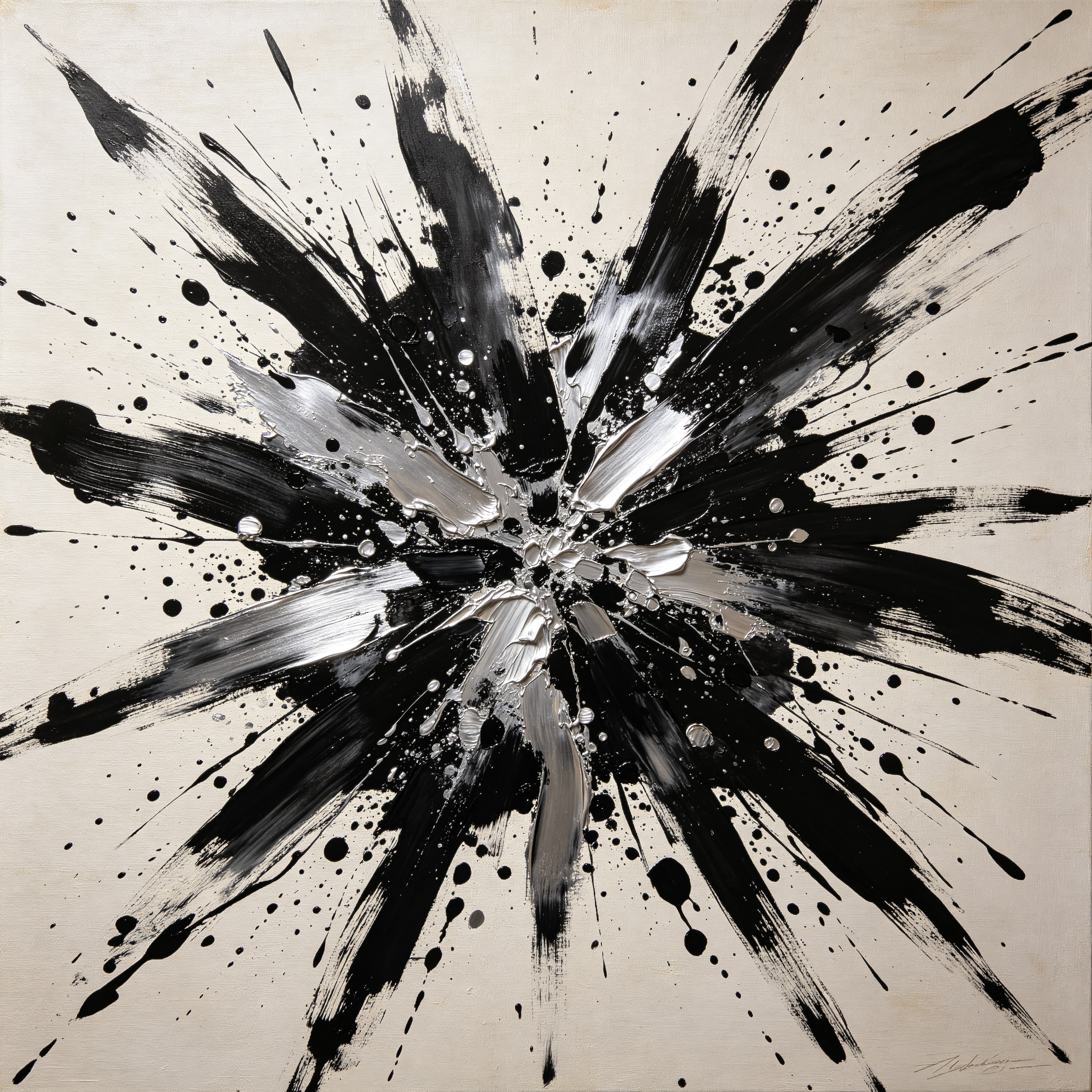 vigorous calligraphi