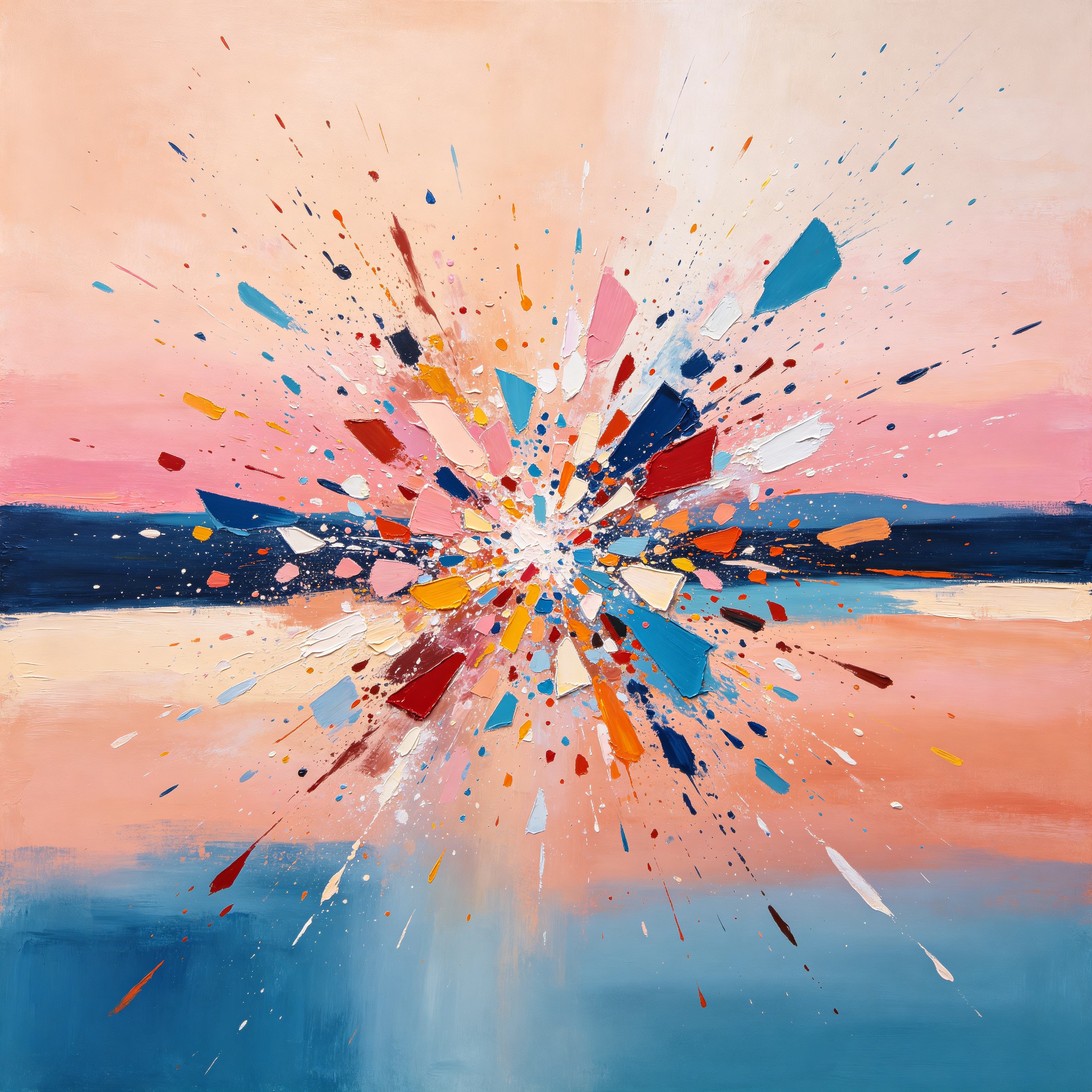 explosive abstract c