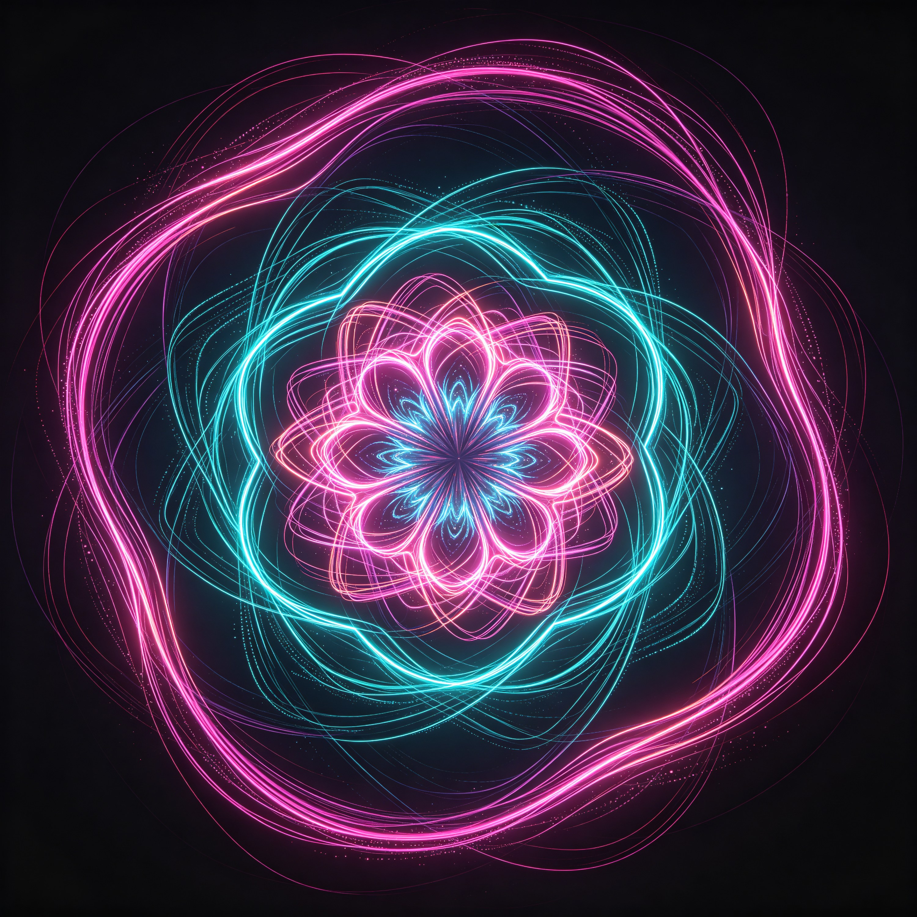 orbital light trails