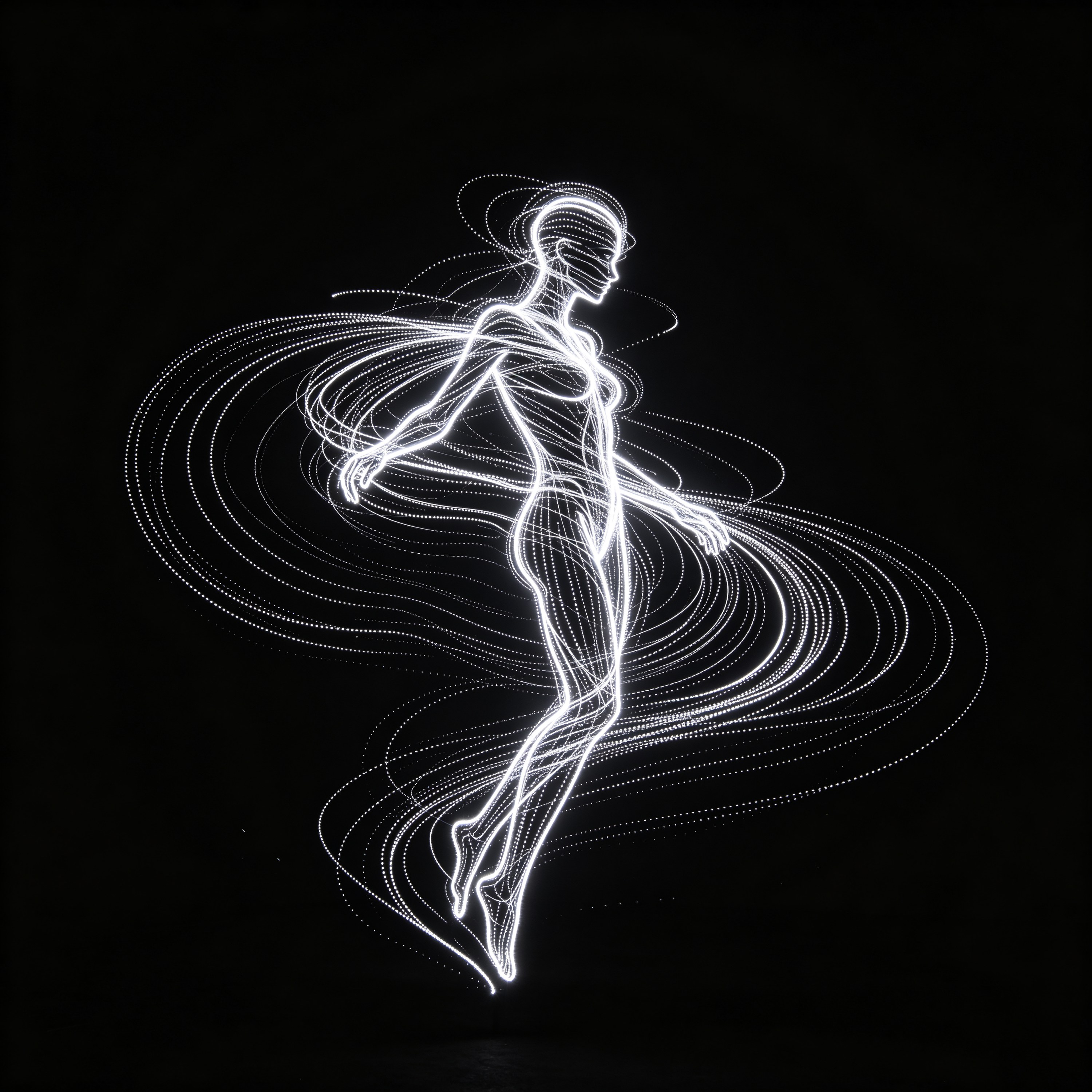 light painting of a