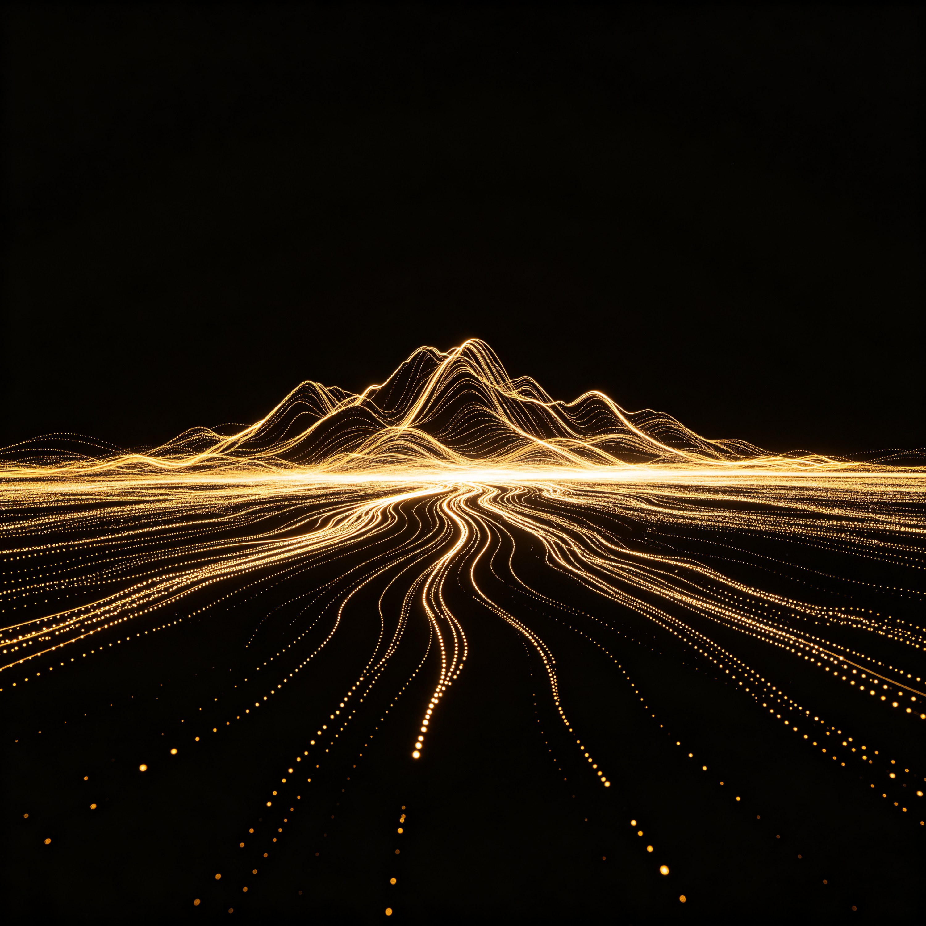 light painting of a