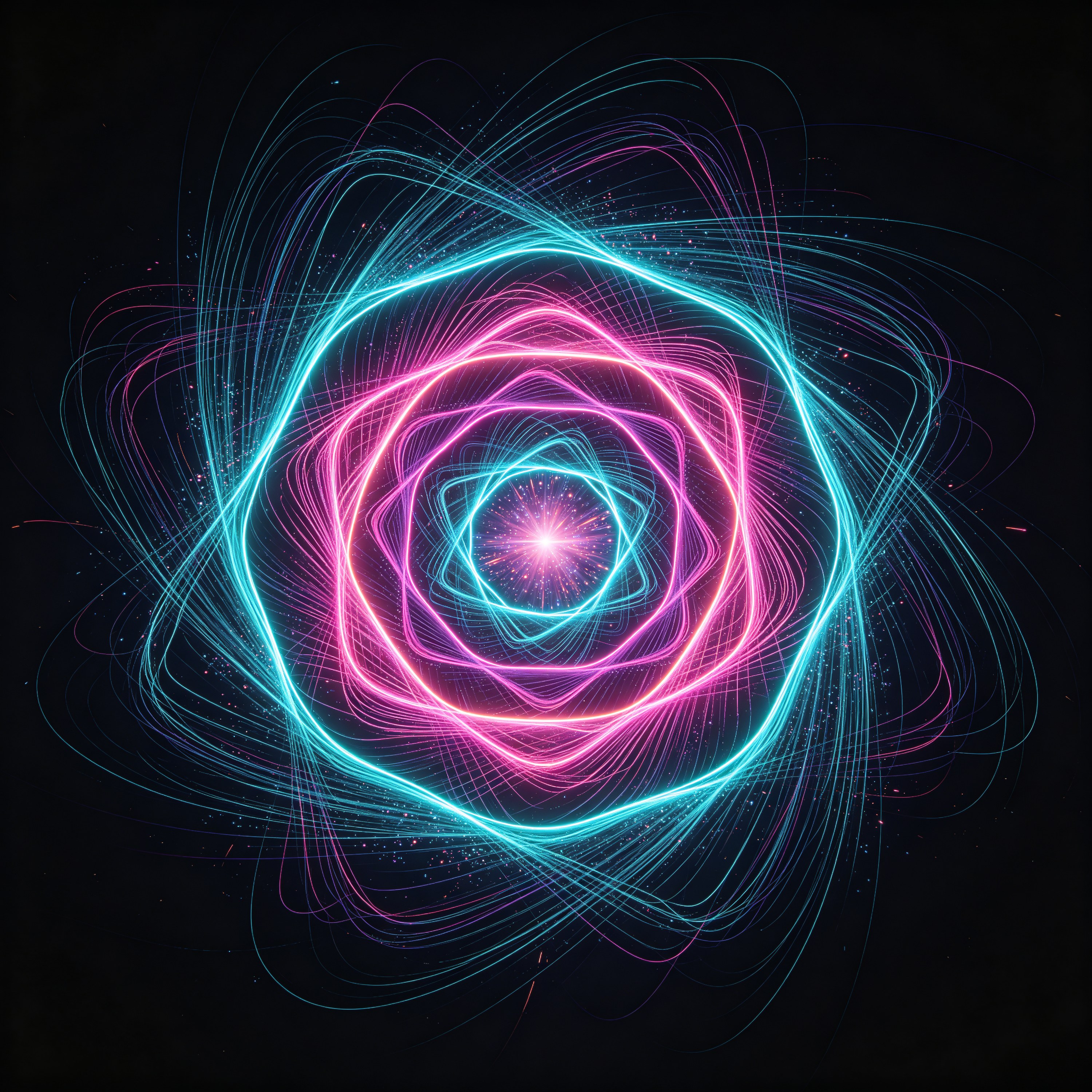 orbital light trails