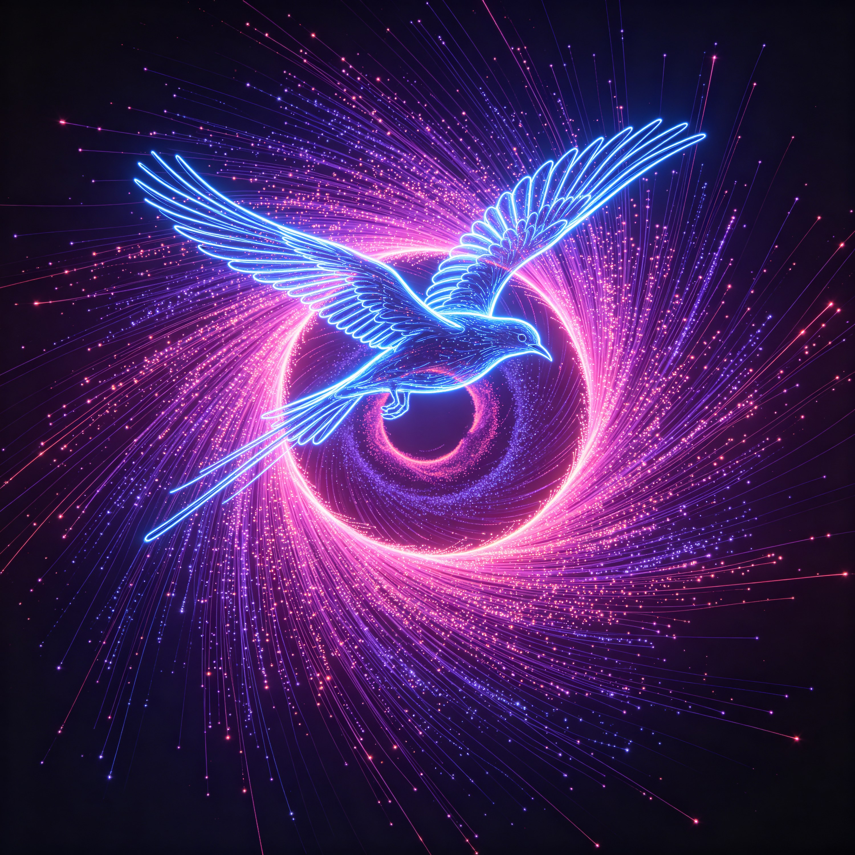 light painting of a