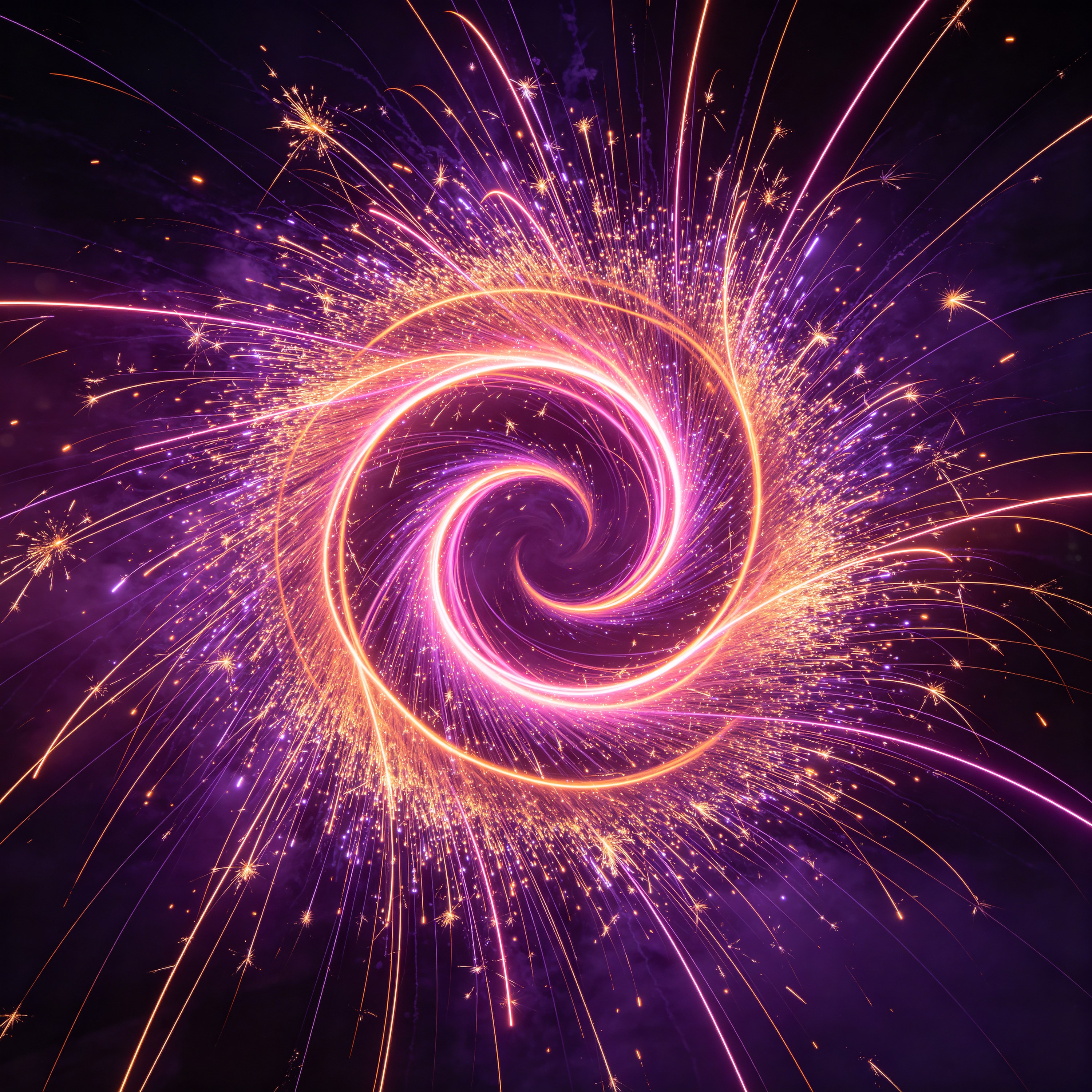sparkler light trail